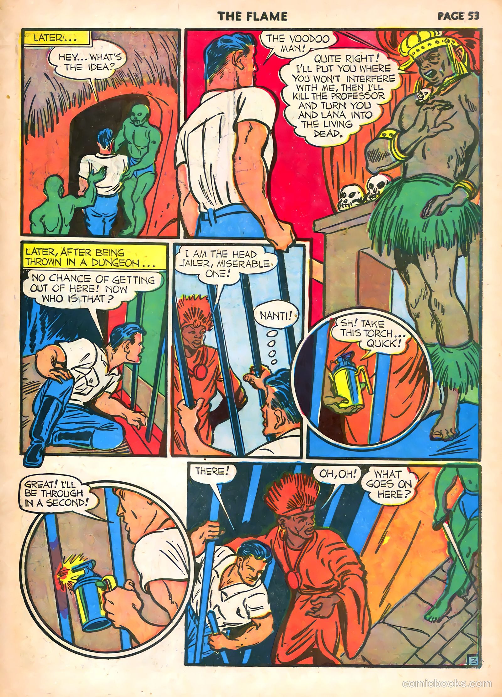 The Flame #6 (1941) — page 55 of 68