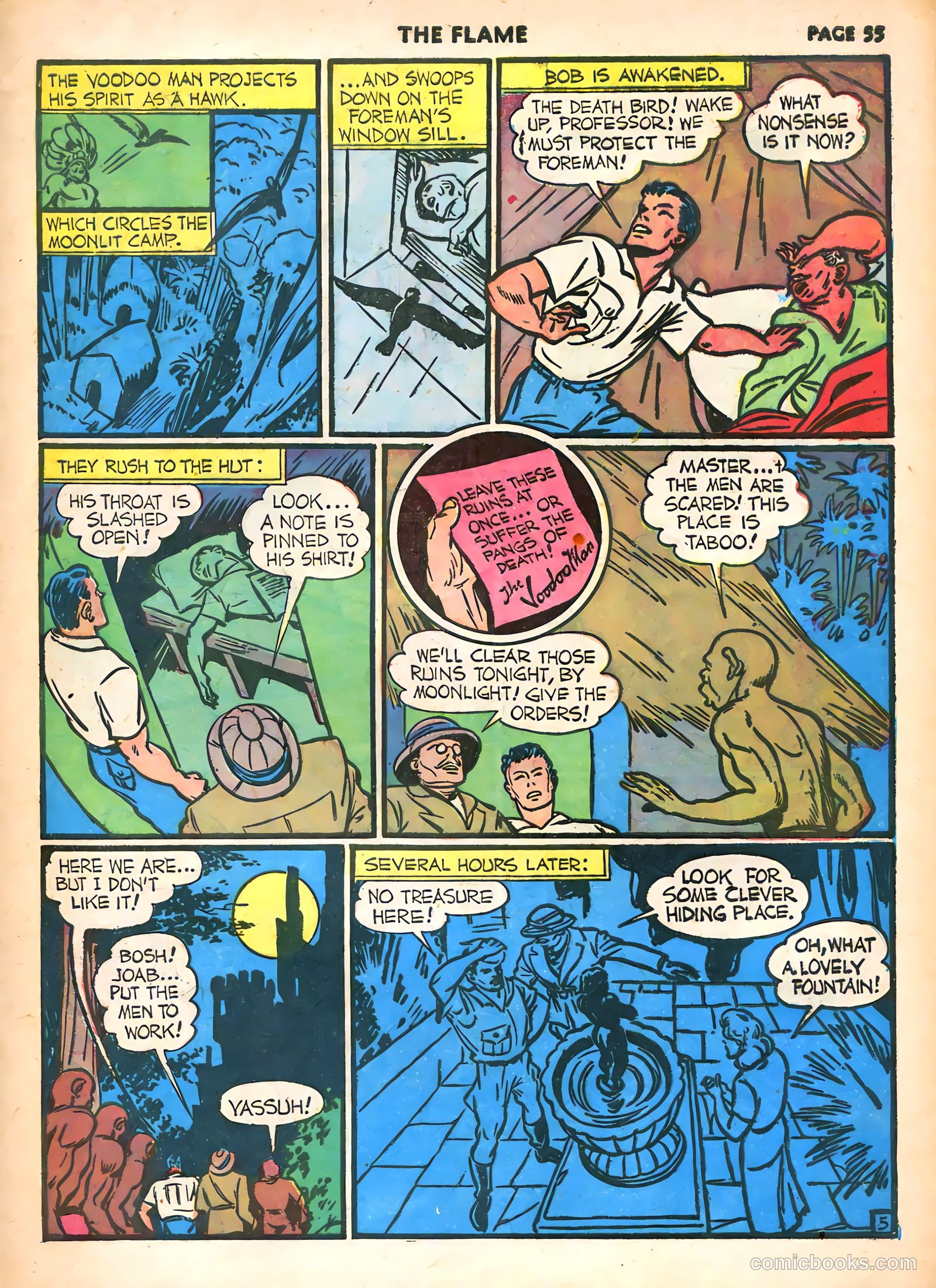 The Flame #6 (1941) — page 57 of 68