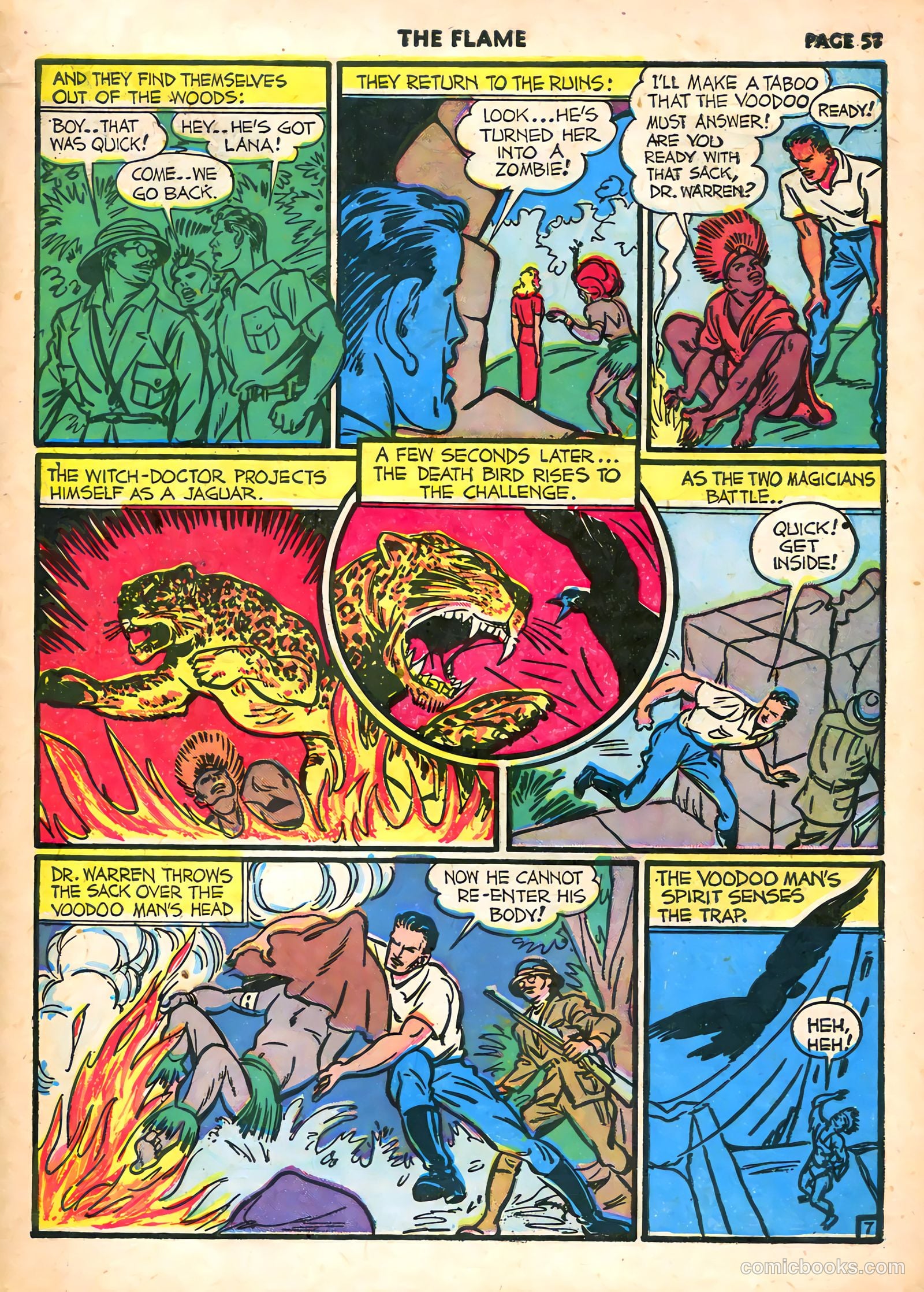 The Flame #6 (1941) — page 59 of 68