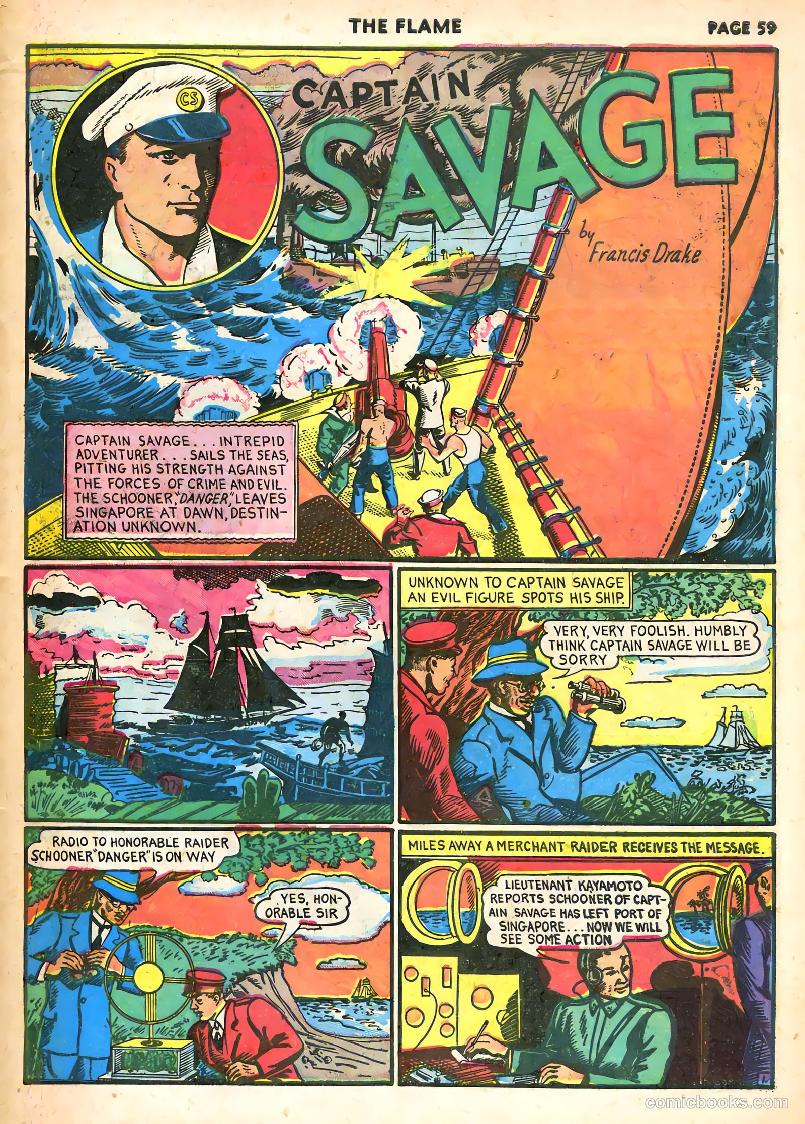 The Flame #6 (1941) — page 61 of 68
