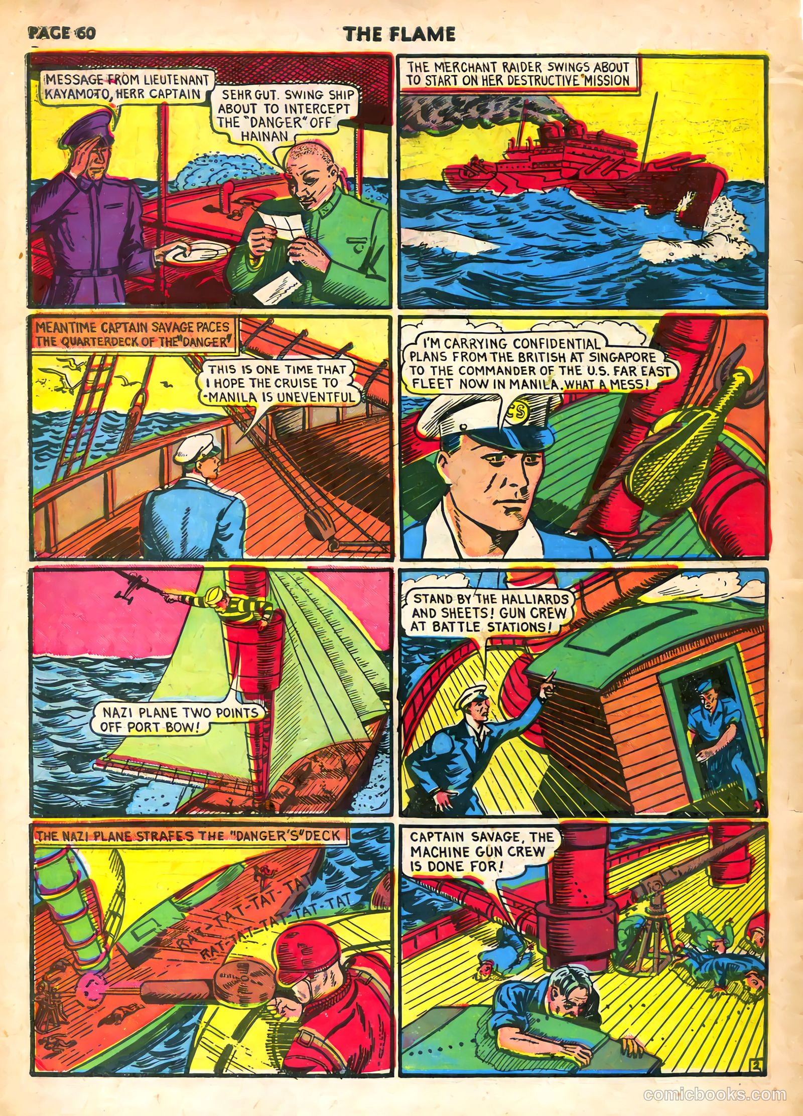 The Flame #6 (1941) — page 62 of 68