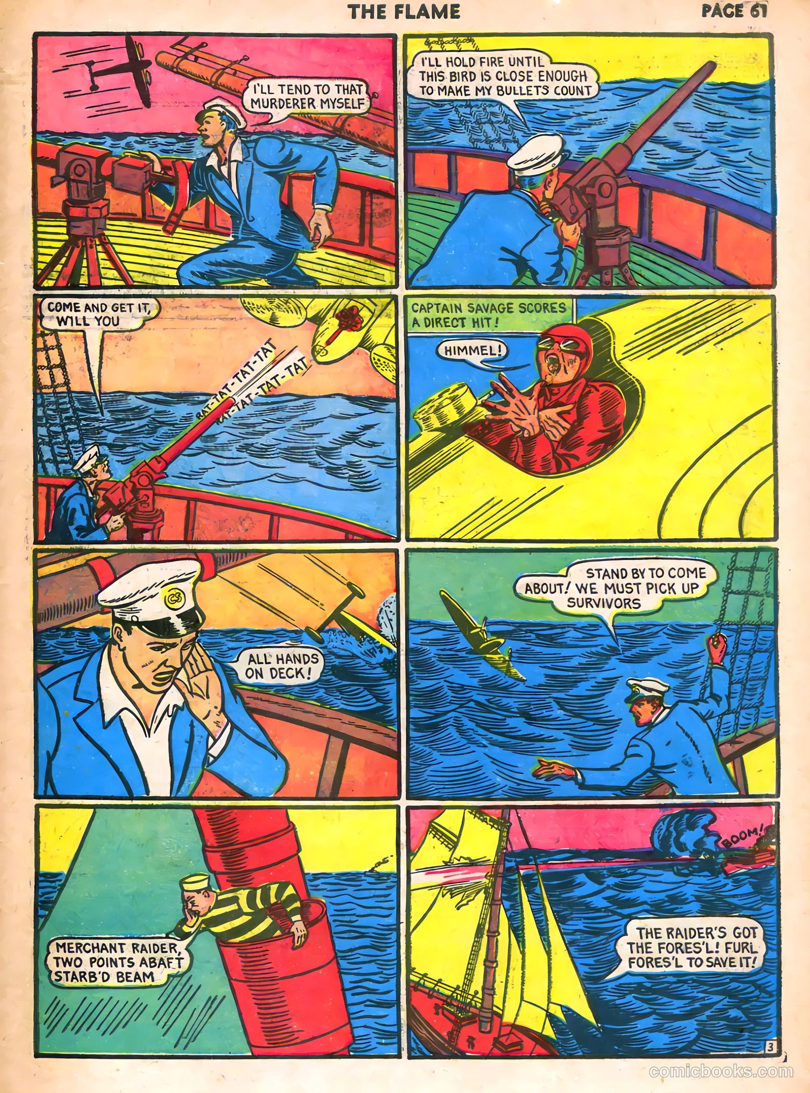 The Flame #6 (1941) — page 63 of 68