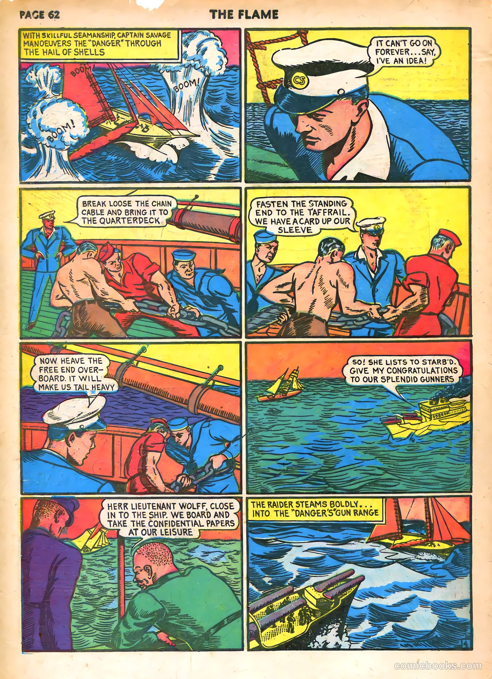 The Flame #6 (1941) — page 64 of 68