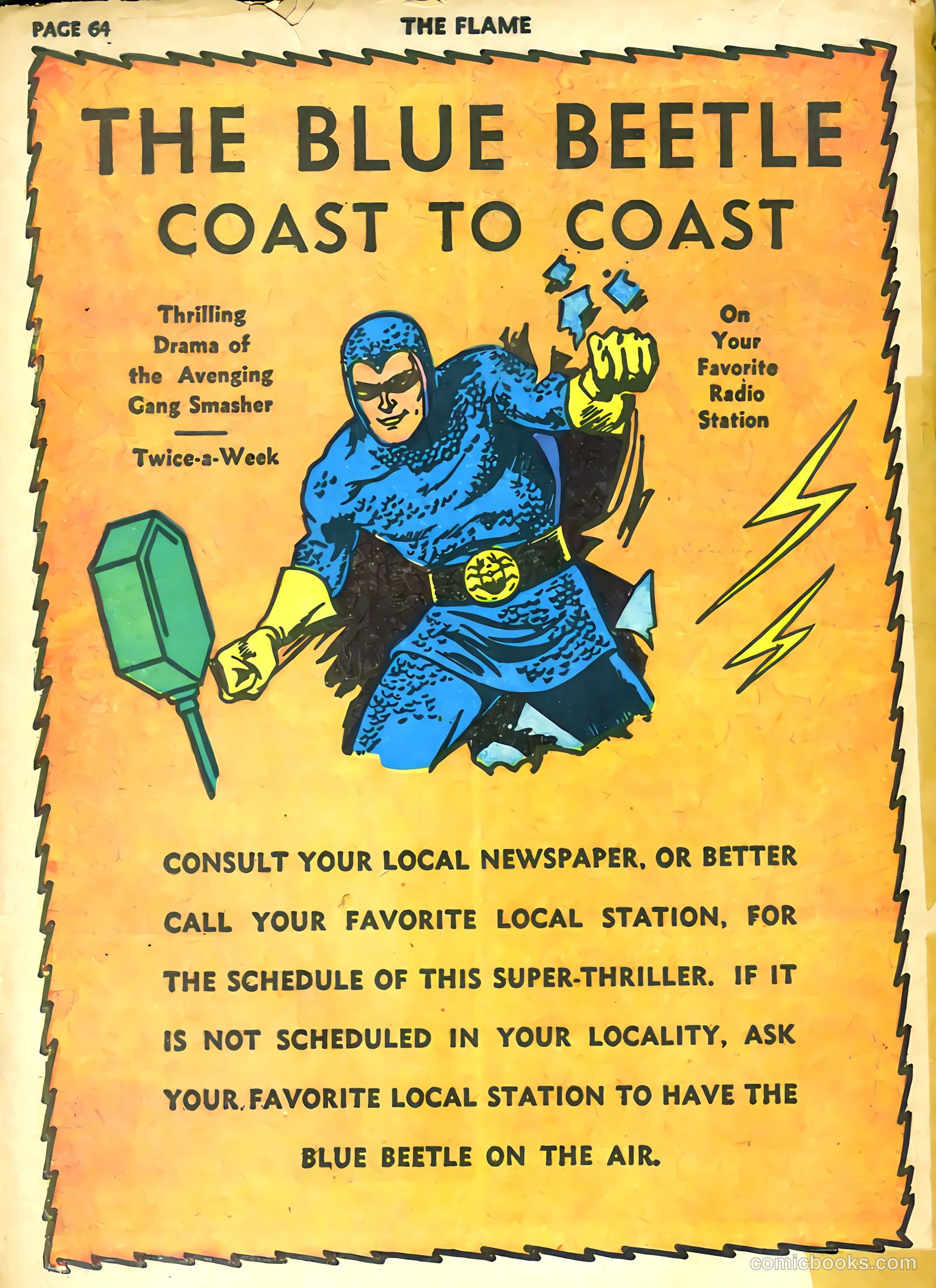 The Flame #6 (1941) — page 66 of 68