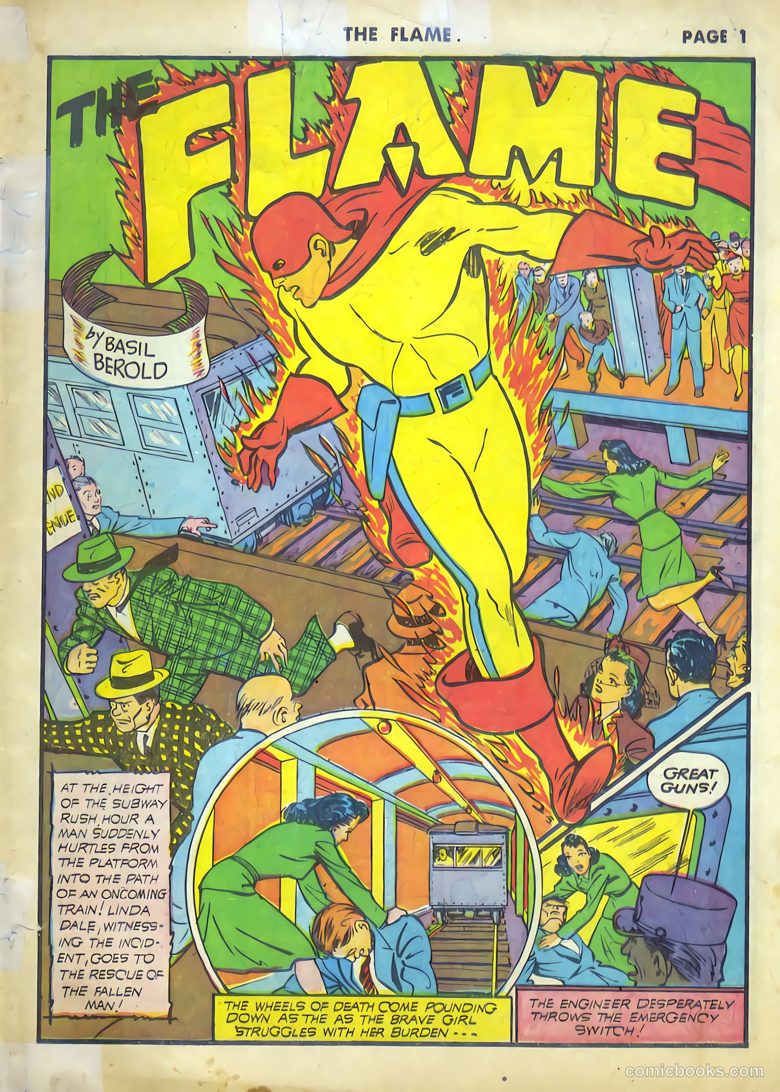 The Flame #7 (1941) — page 2 of 66