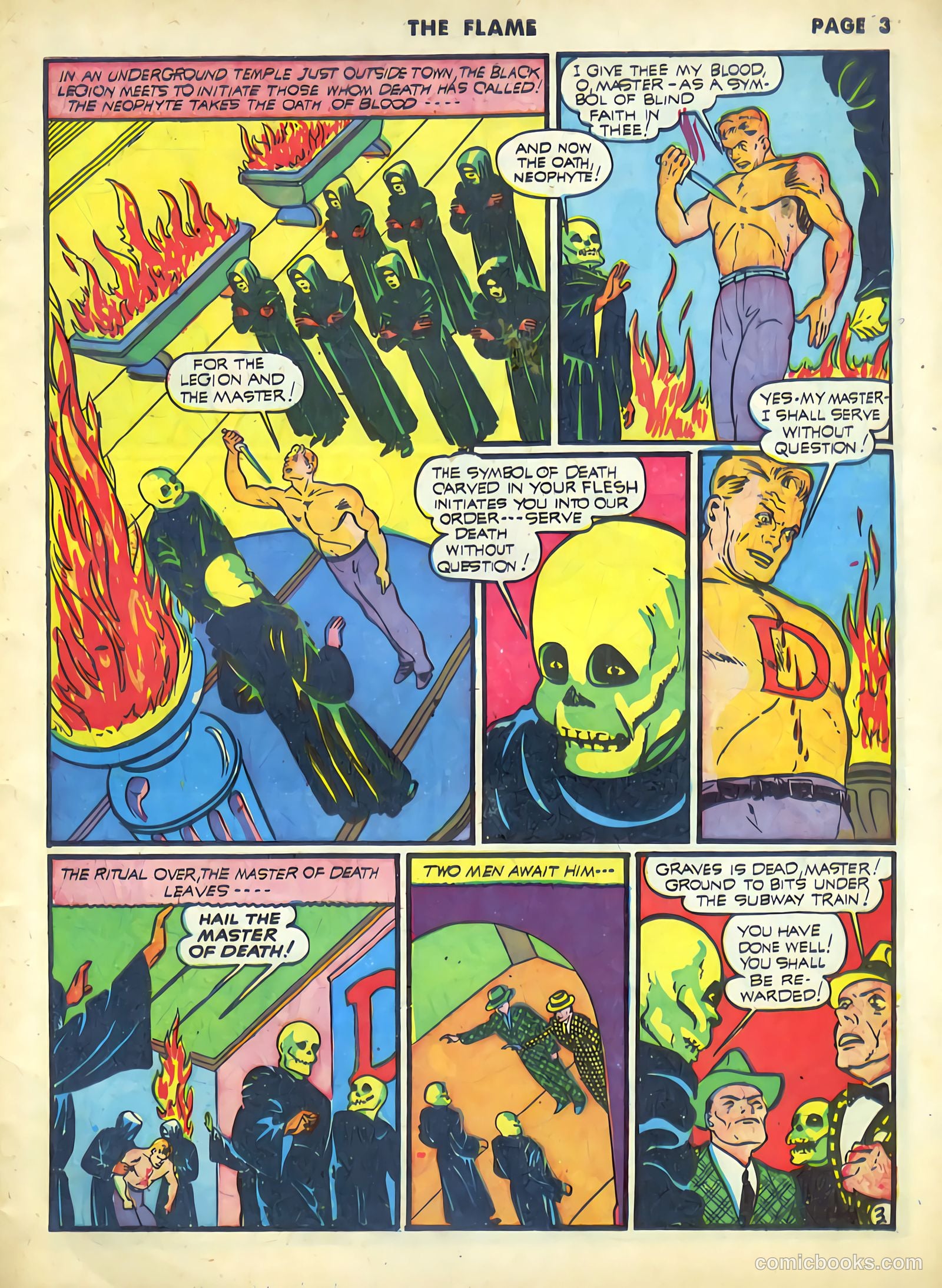 The Flame #7 (1941) — page 4 of 66