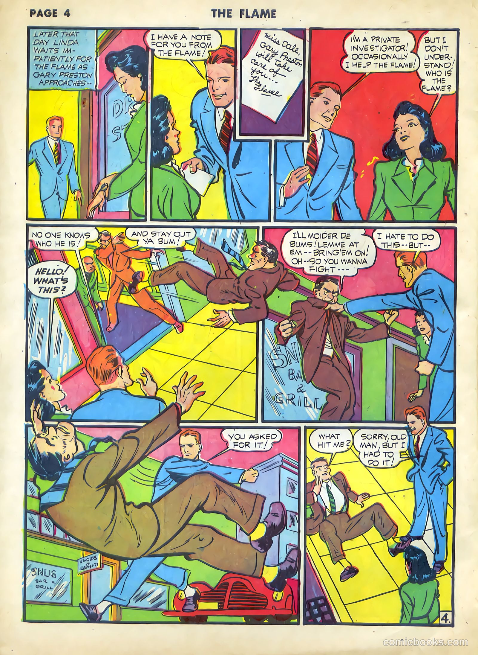 The Flame #7 (1941) — page 5 of 66