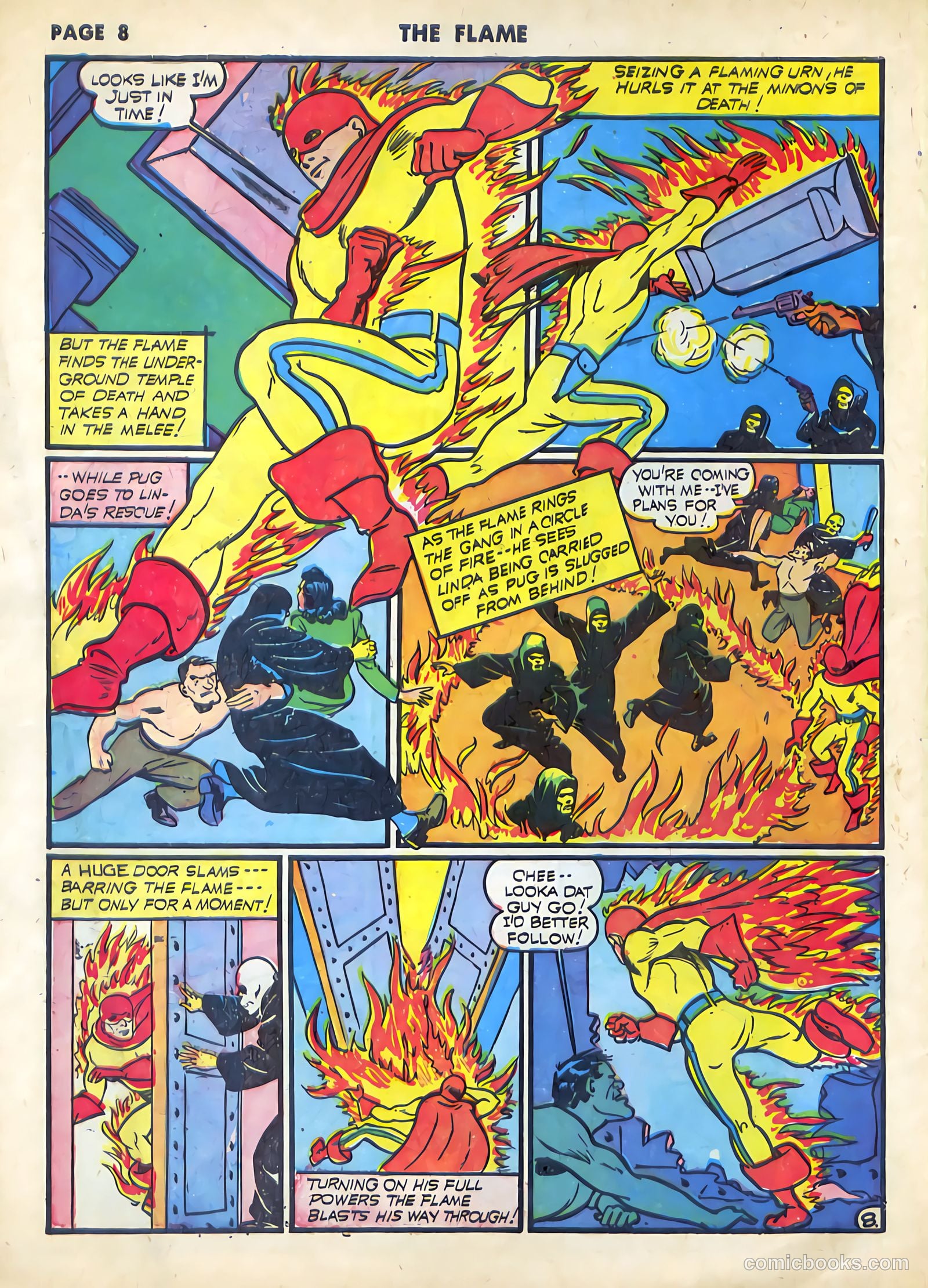 The Flame #7 (1941) — page 9 of 66