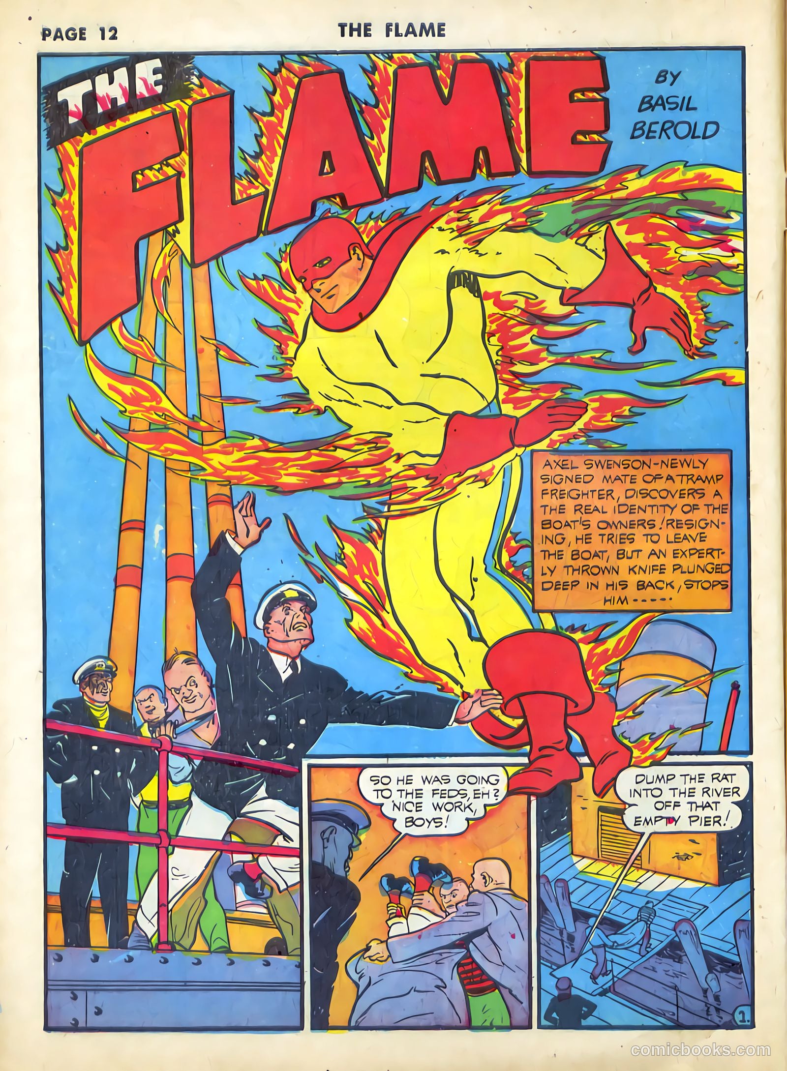 The Flame #7 (1941) — page 13 of 66