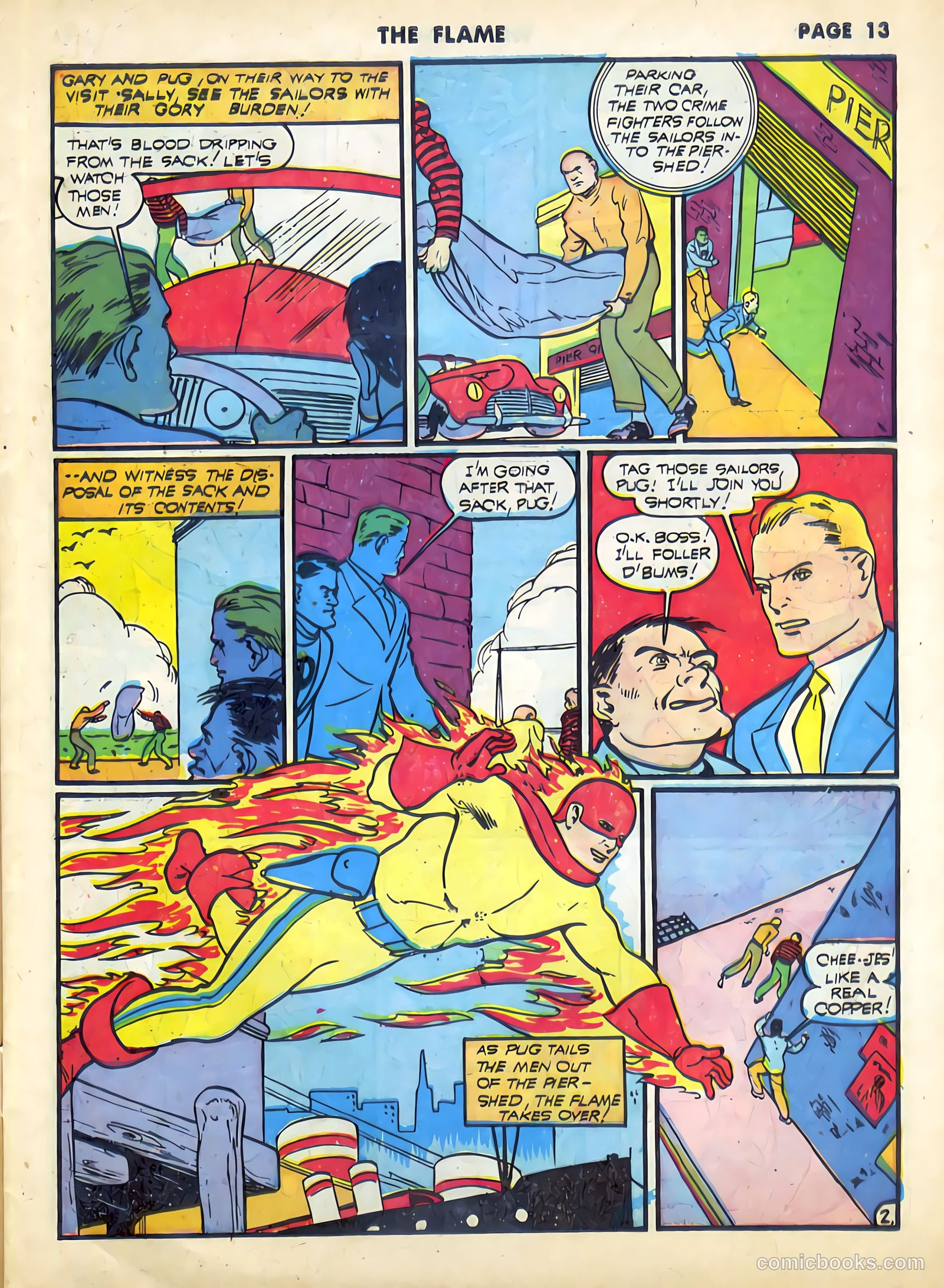 The Flame #7 (1941) — page 14 of 66