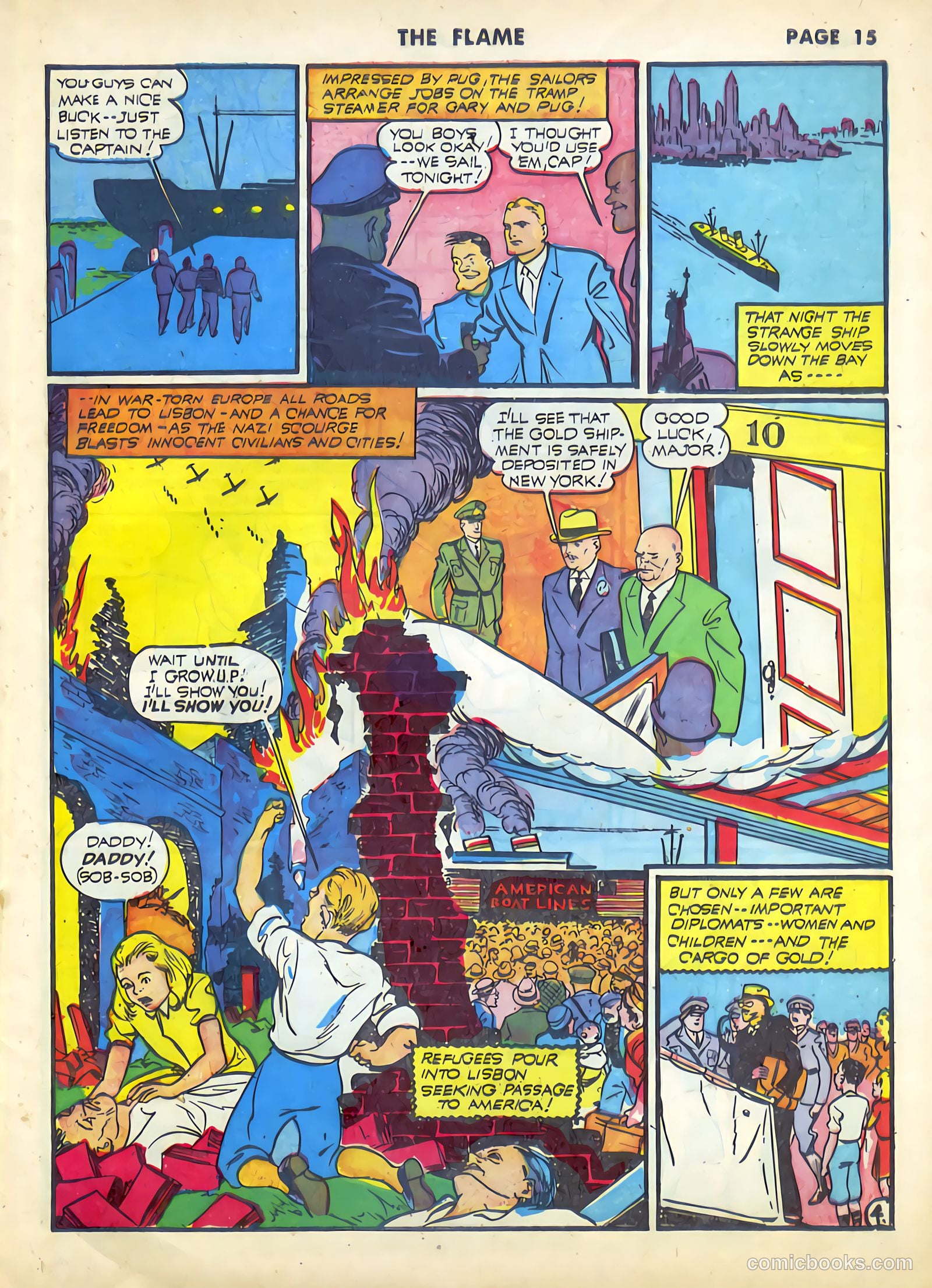 The Flame #7 (1941) — page 16 of 66