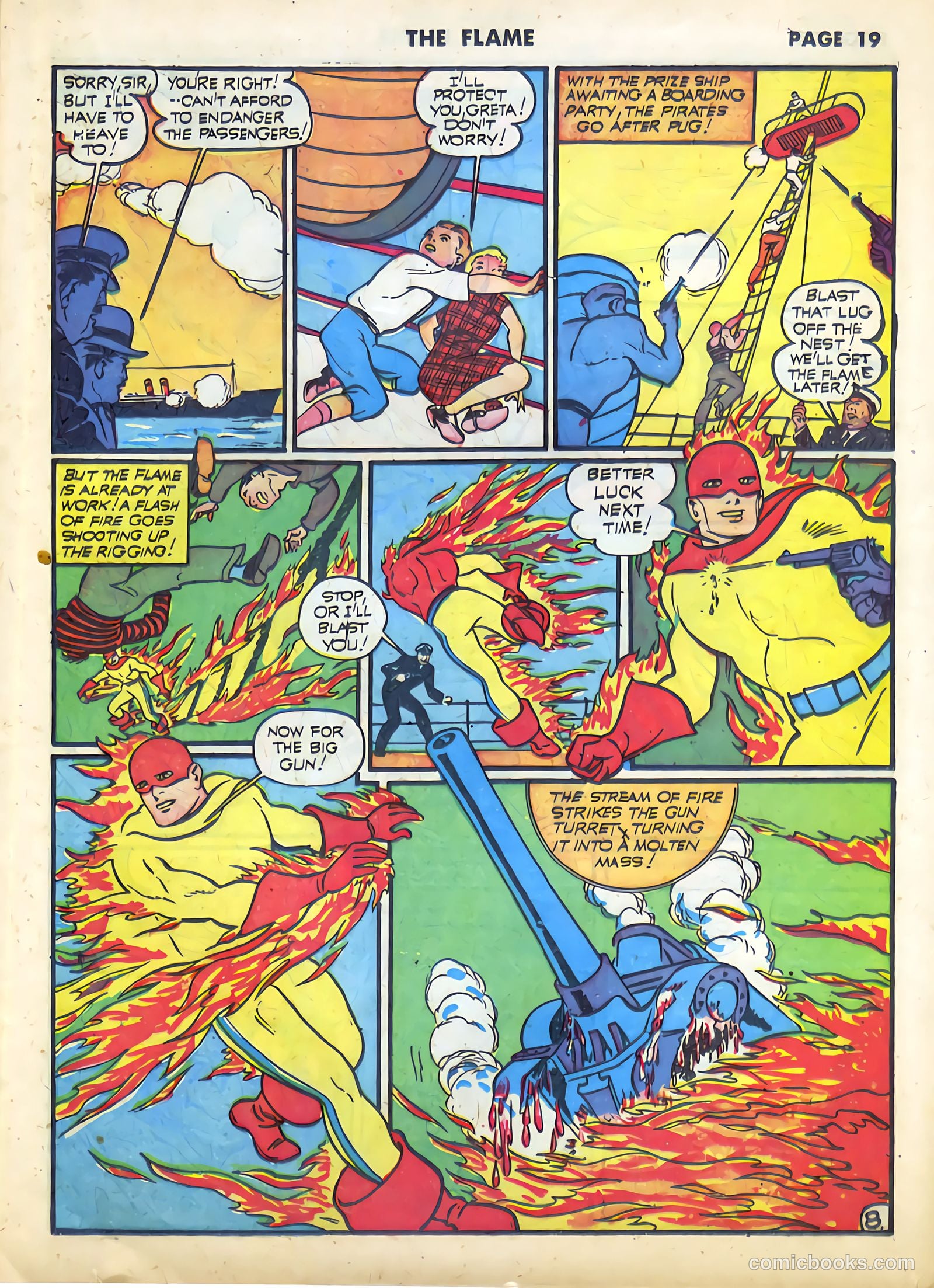 The Flame #7 (1941) — page 20 of 66