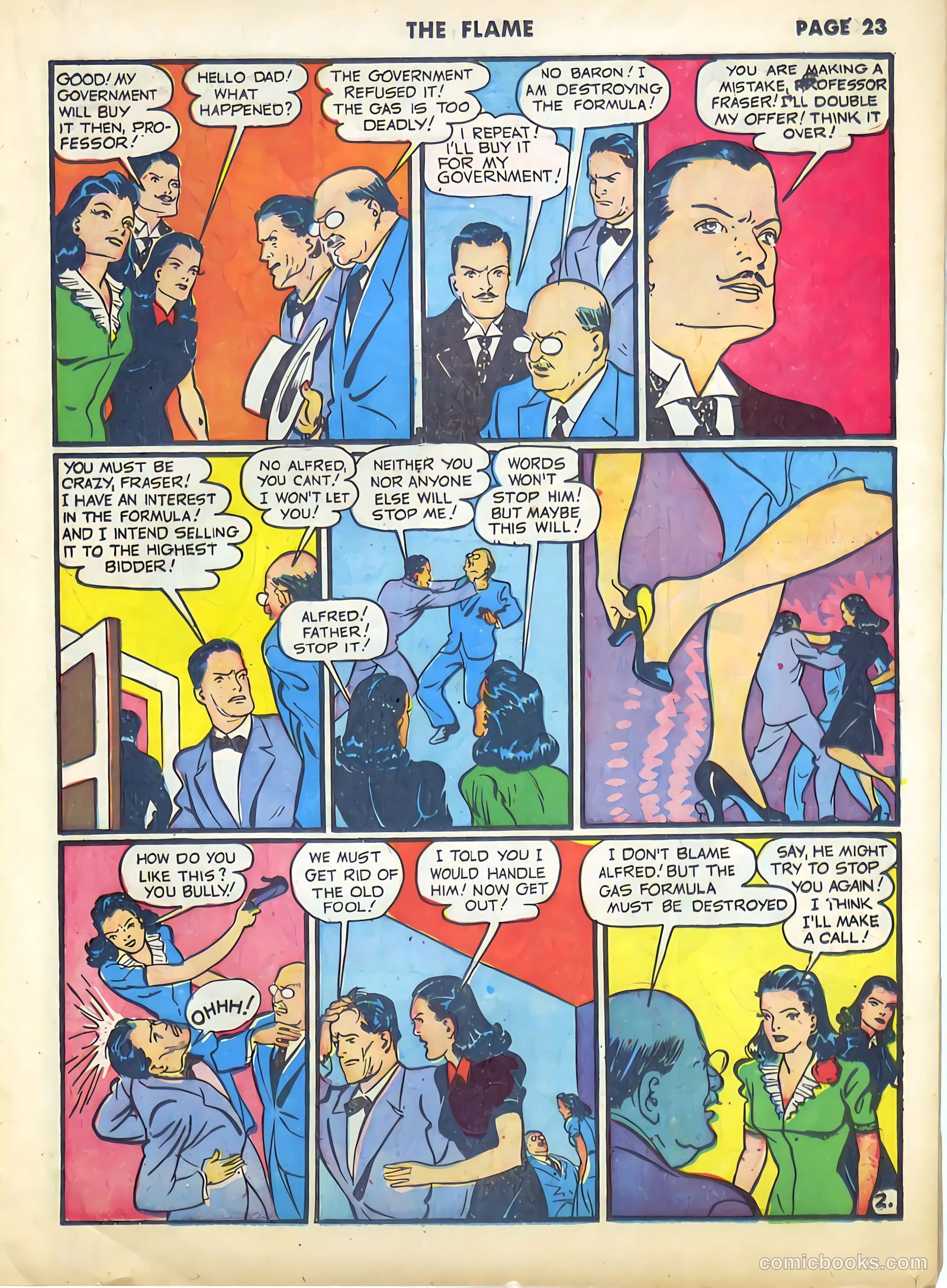 The Flame #7 (1941) — page 24 of 66