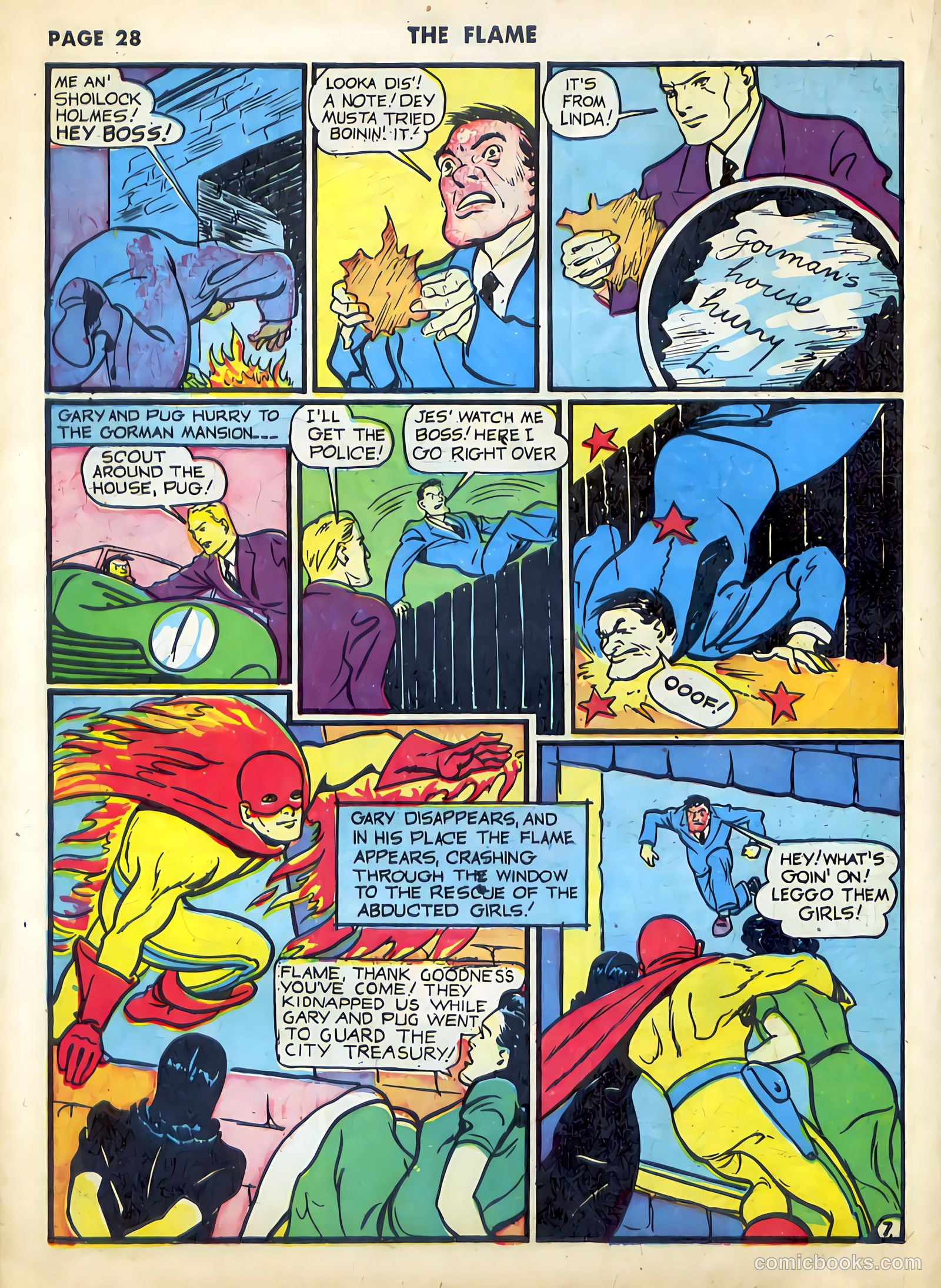 The Flame #7 (1941) — page 29 of 66