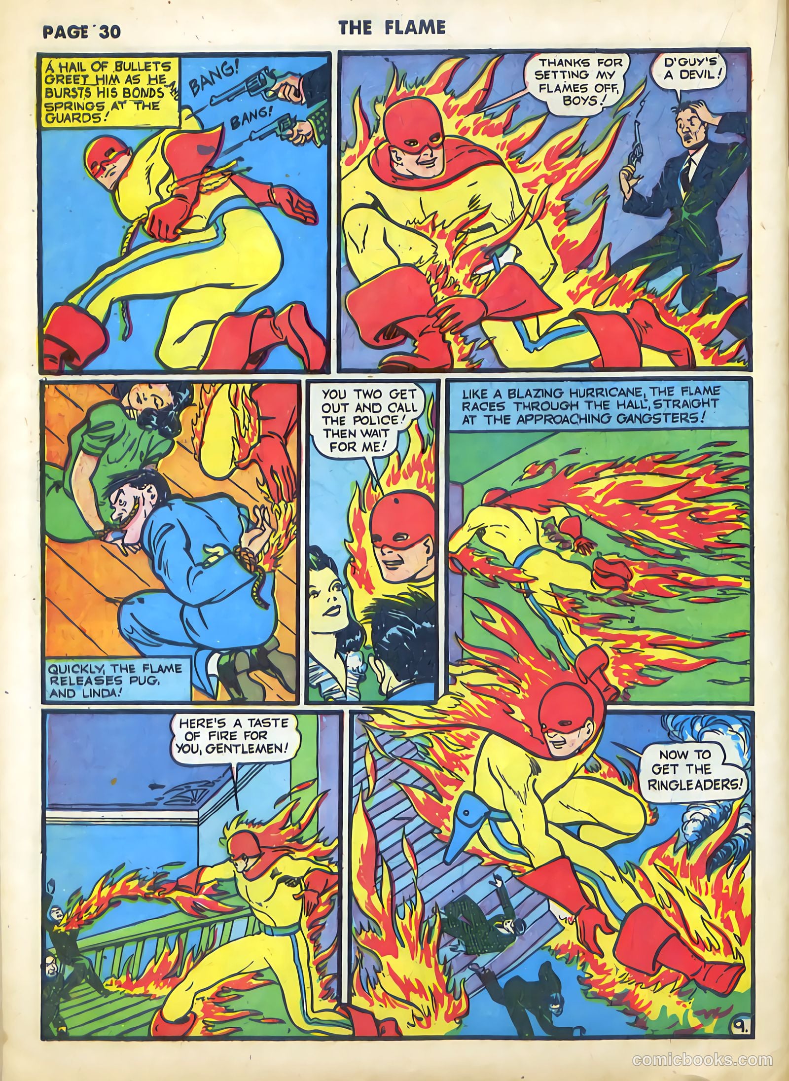 The Flame #7 (1941) — page 31 of 66