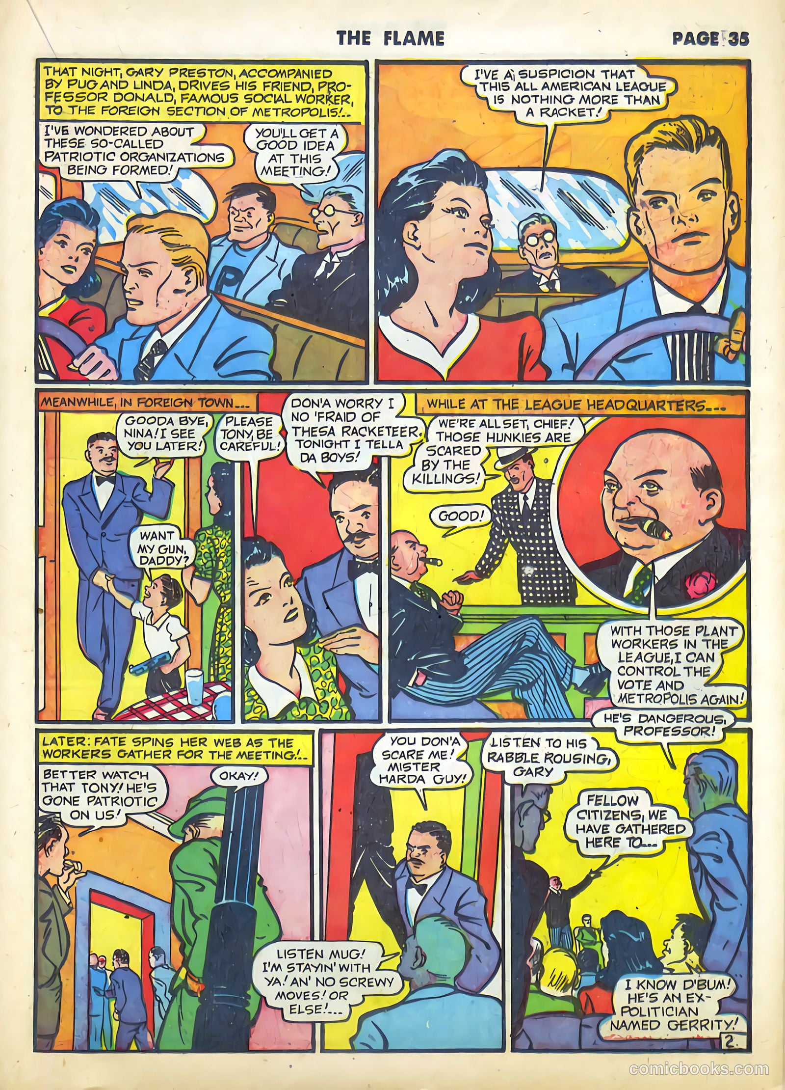 The Flame #7 (1941) — page 36 of 66