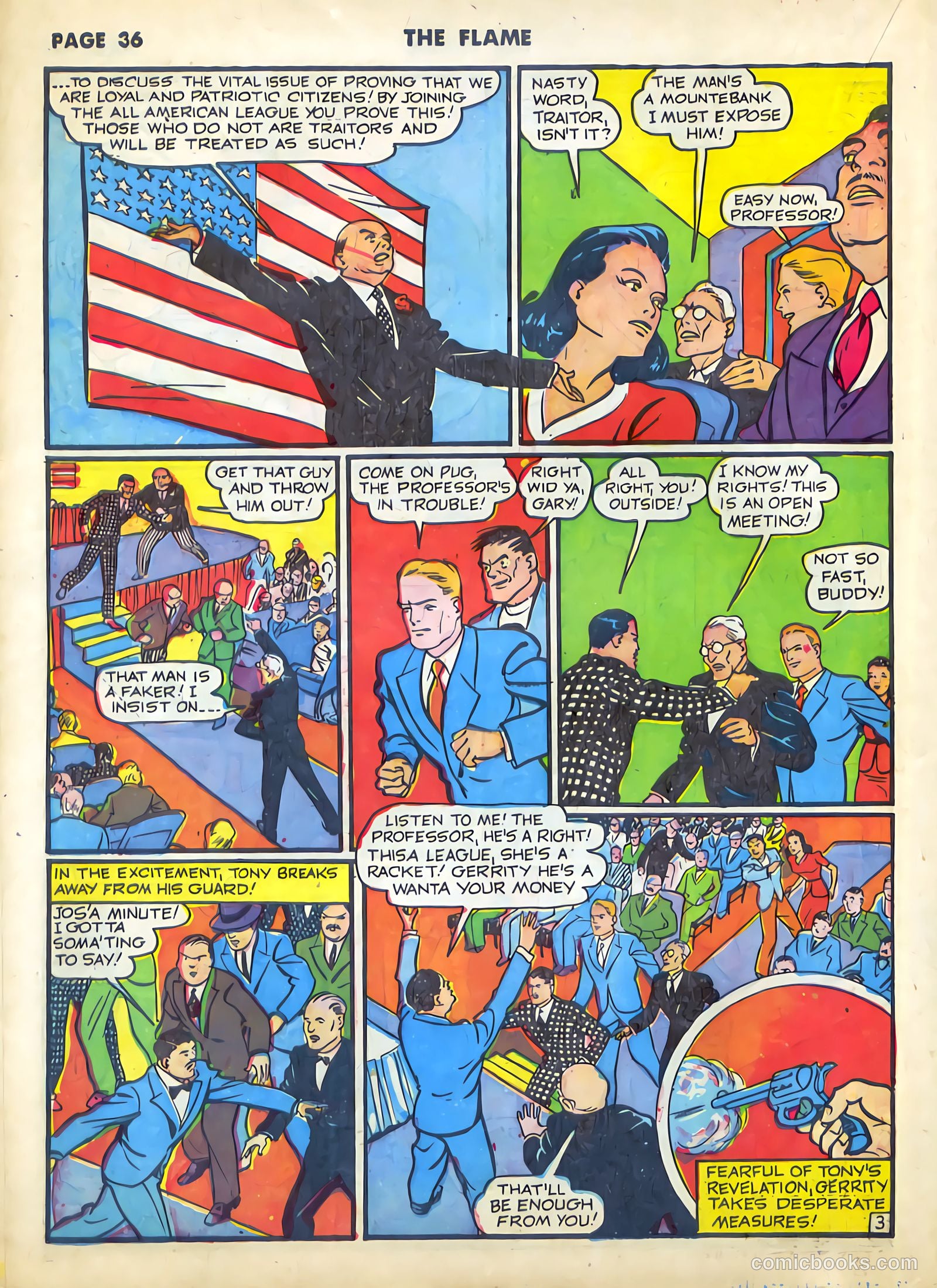 The Flame #7 (1941) — page 37 of 66