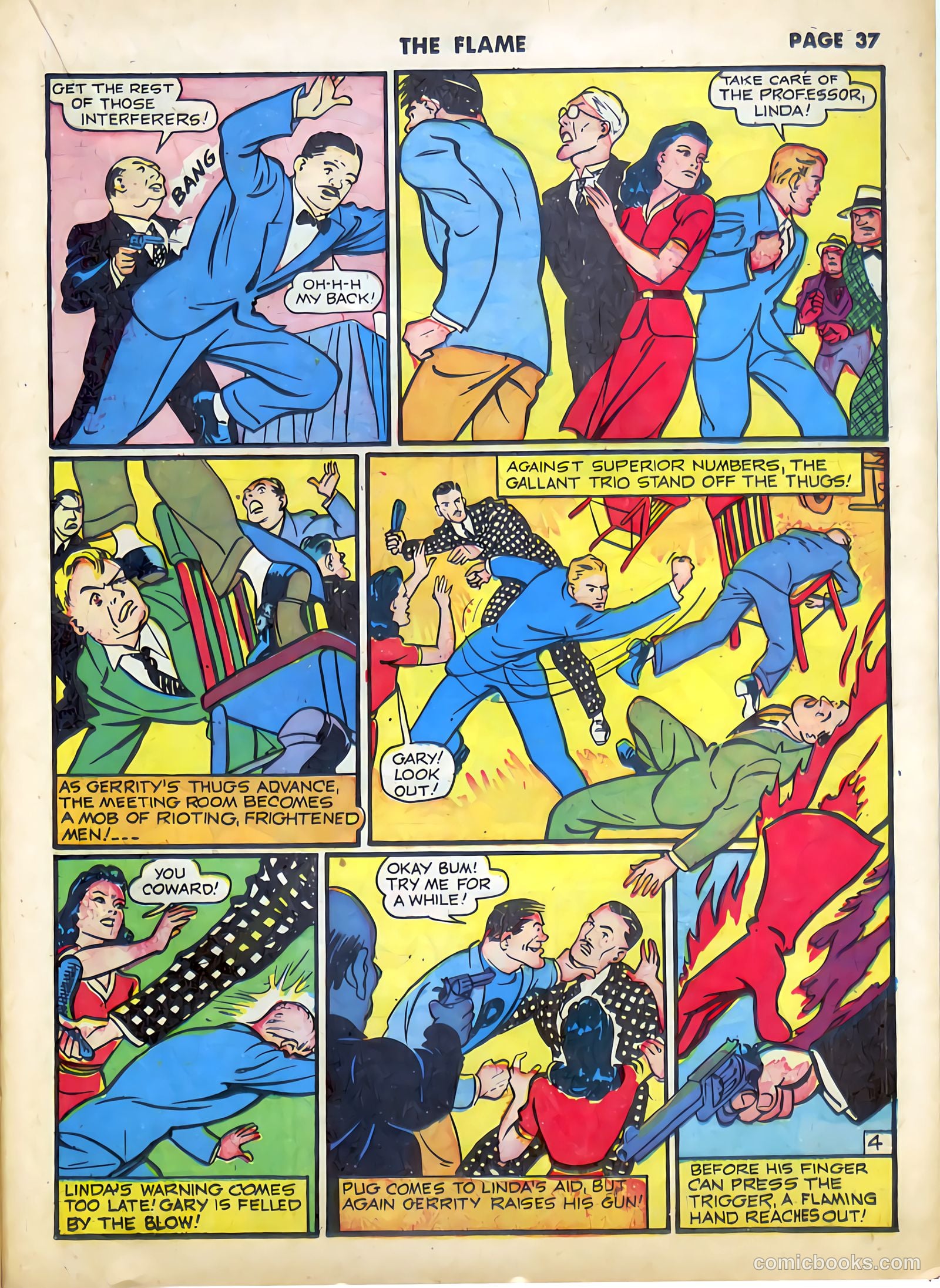 The Flame #7 (1941) — page 38 of 66