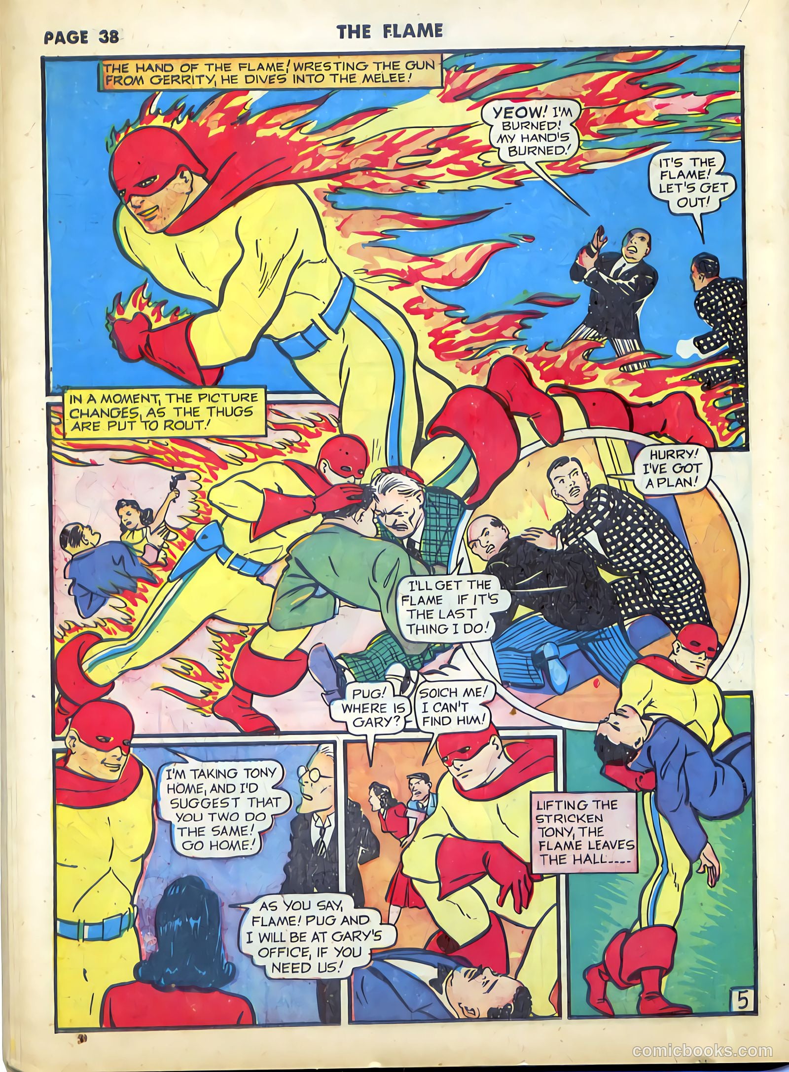 The Flame #7 (1941) — page 39 of 66