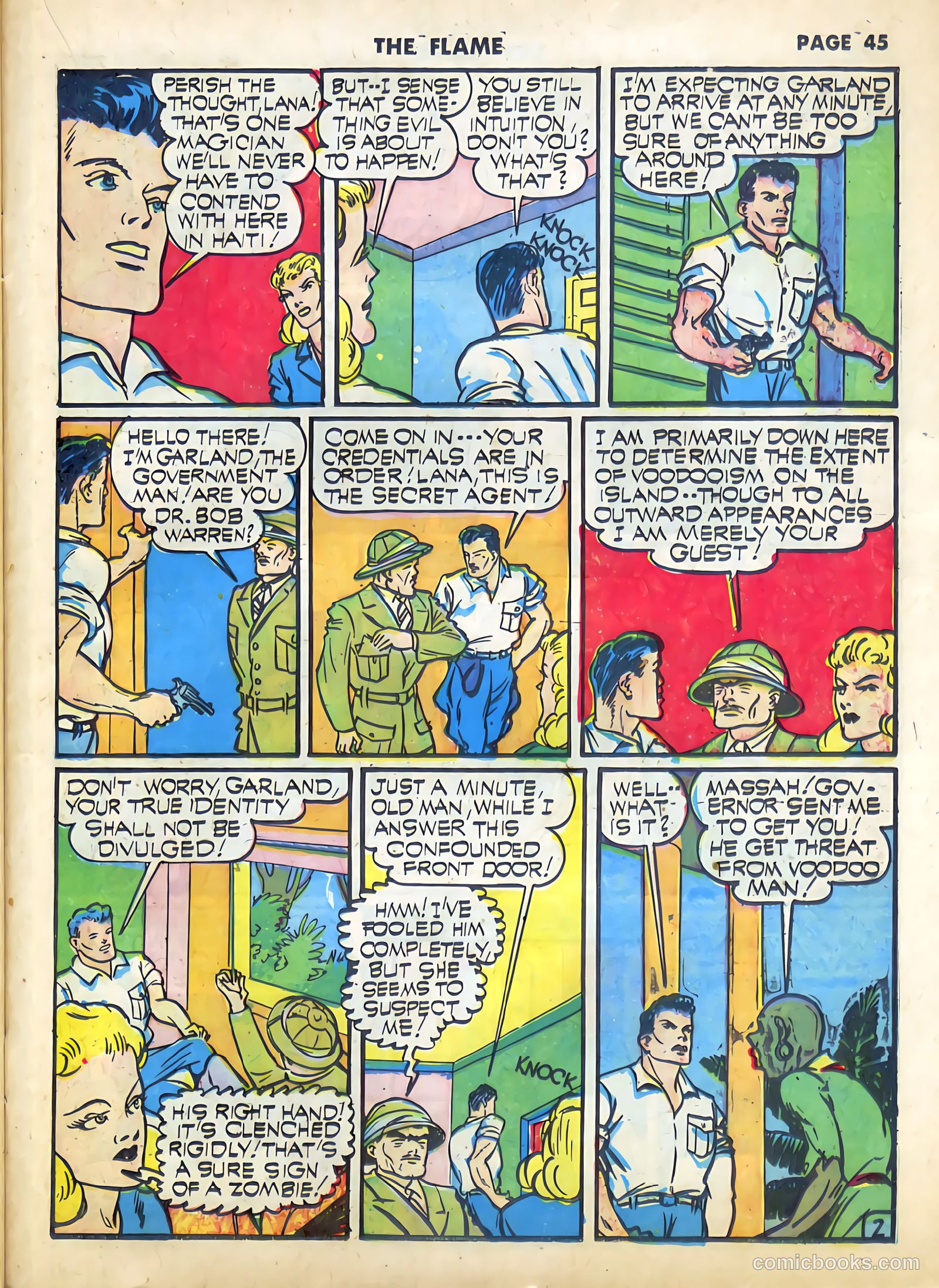 The Flame #7 (1941) — page 46 of 66