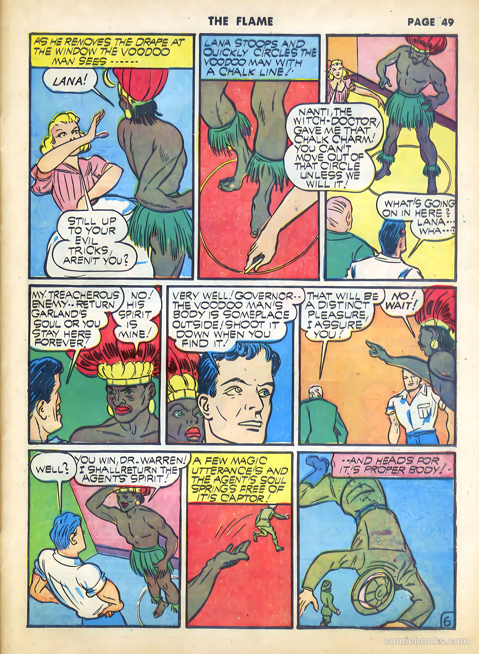 The Flame #7 (1941) — page 50 of 66
