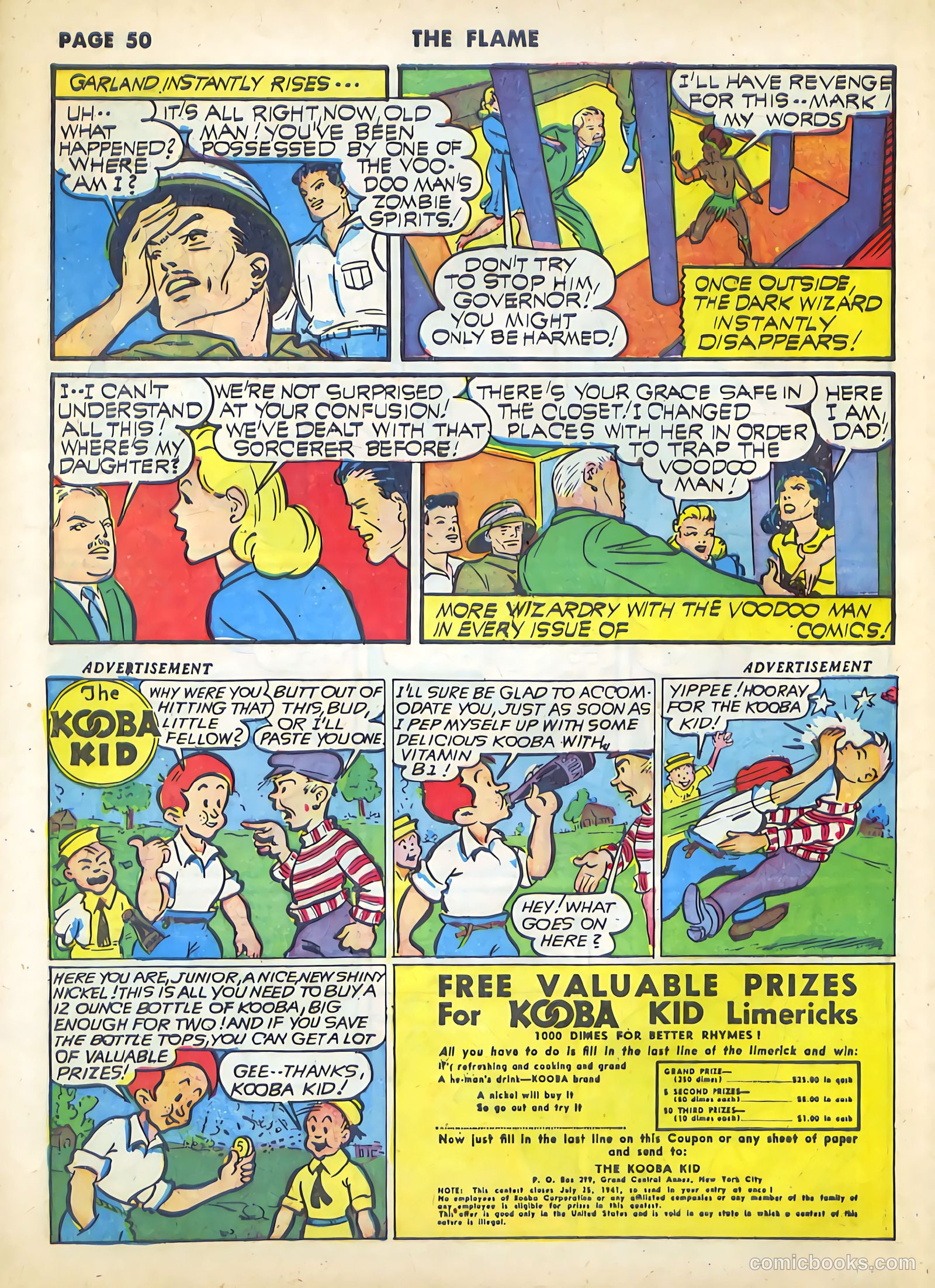 The Flame #7 (1941) — page 51 of 66