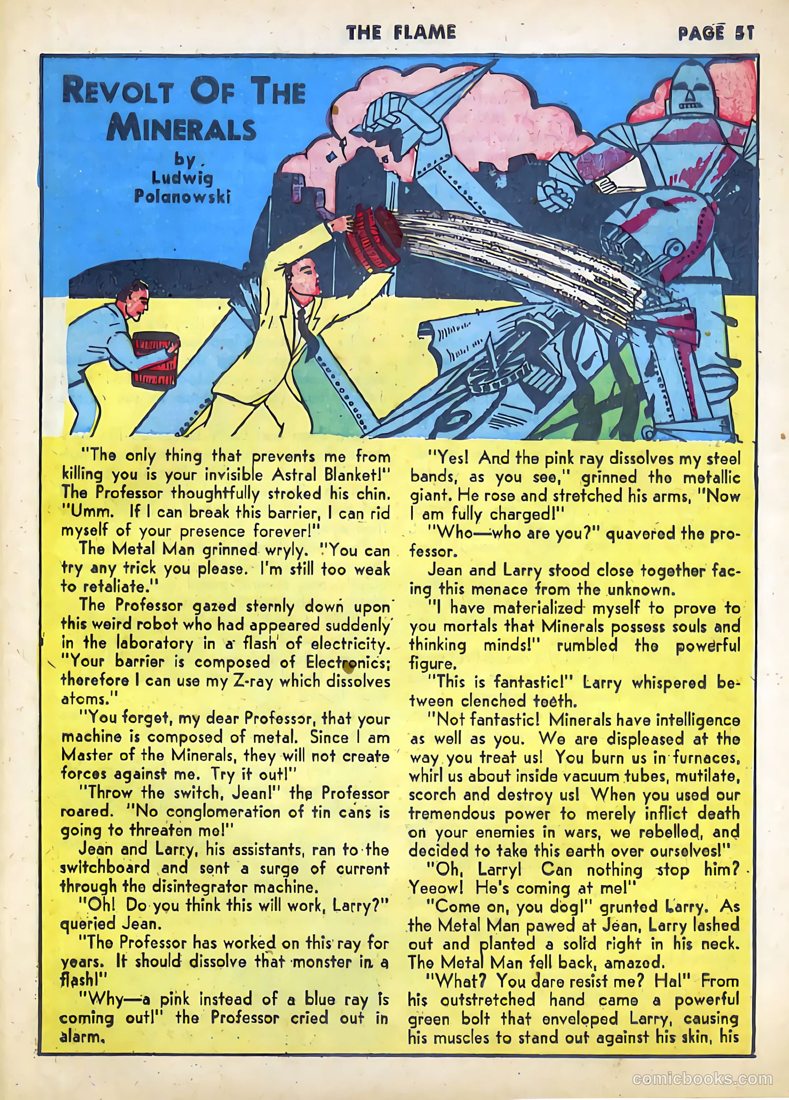 The Flame #7 (1941) — page 52 of 66