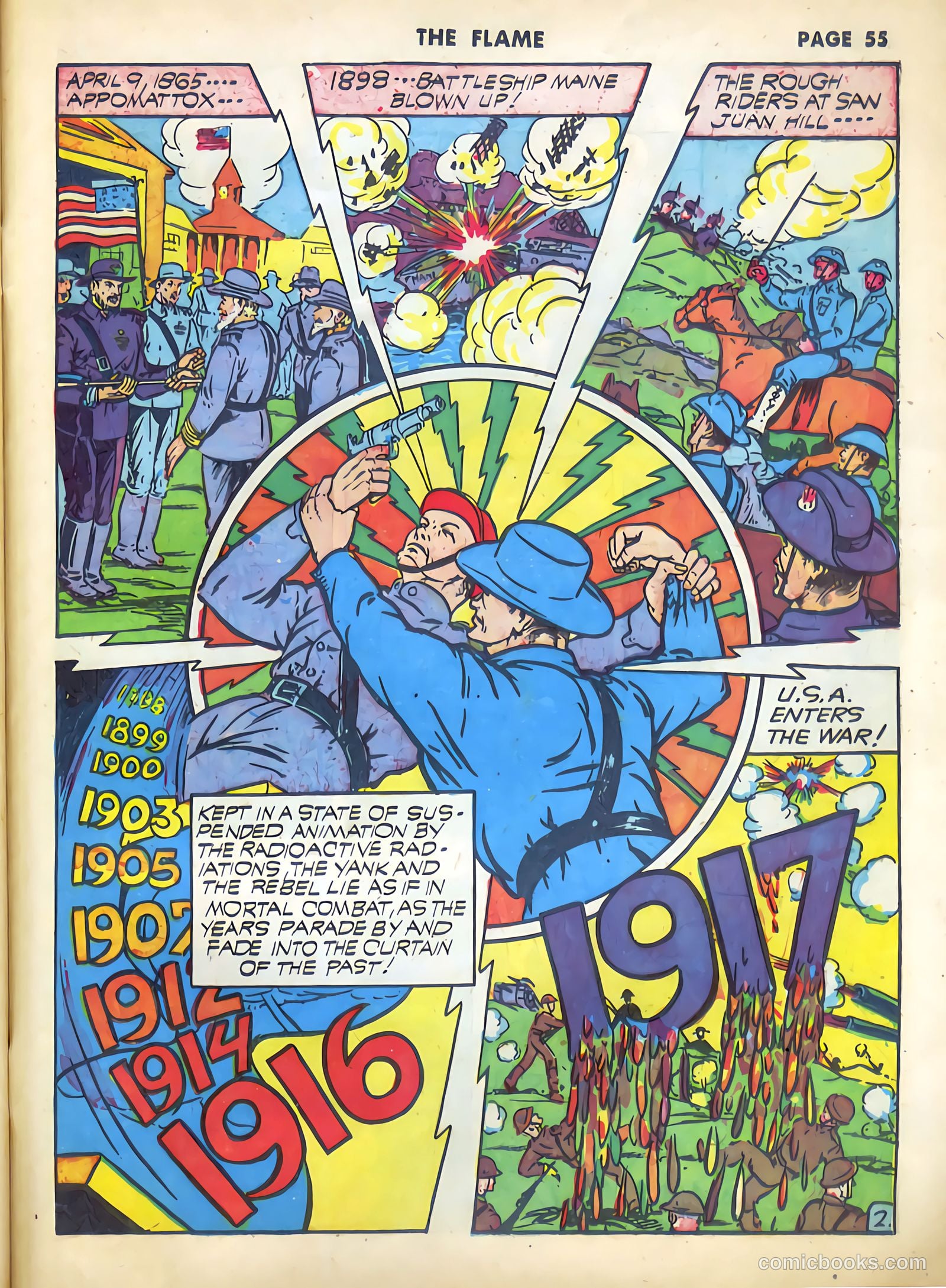 The Flame #7 (1941) — page 56 of 66