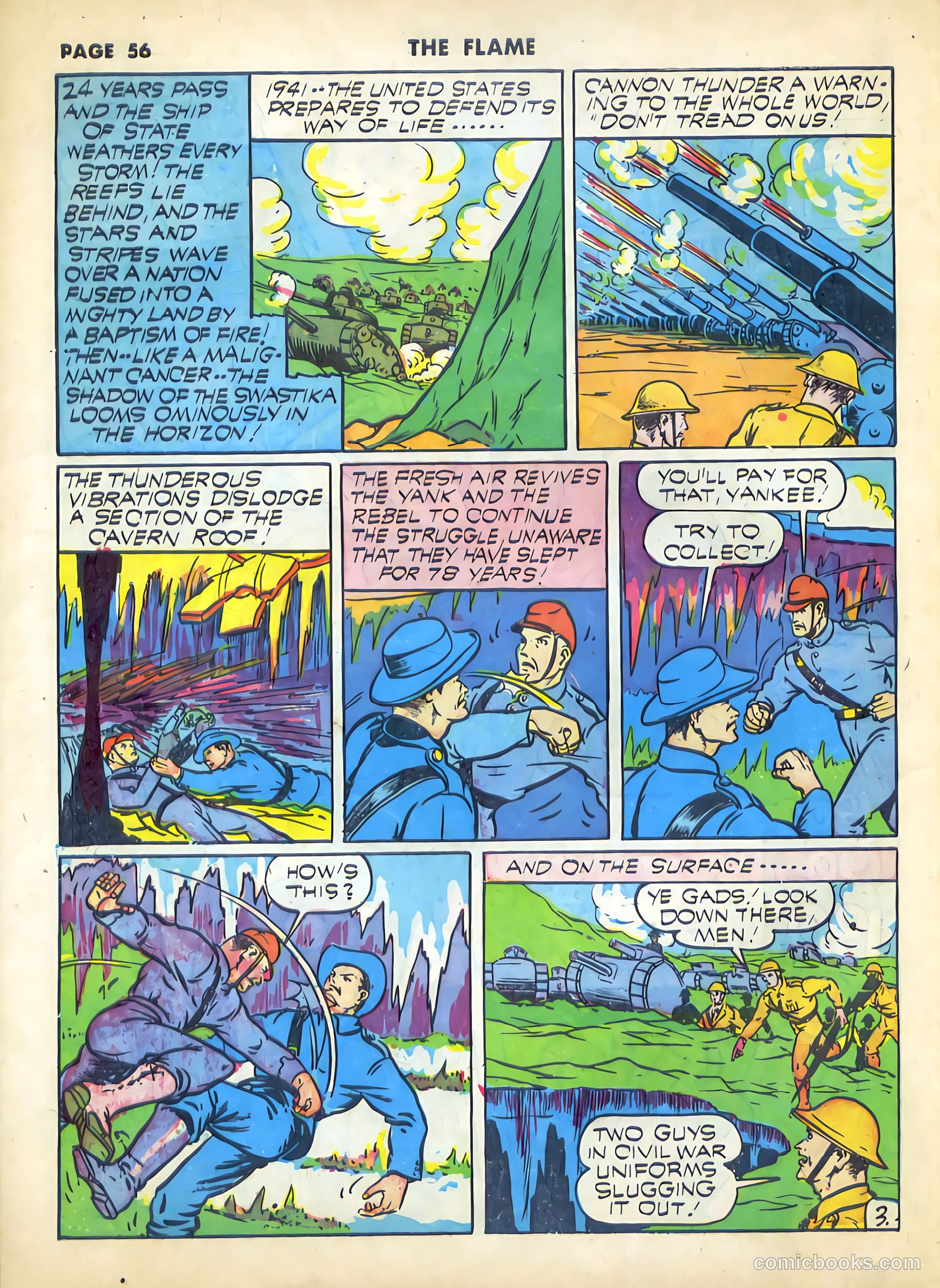 The Flame #7 (1941) — page 57 of 66