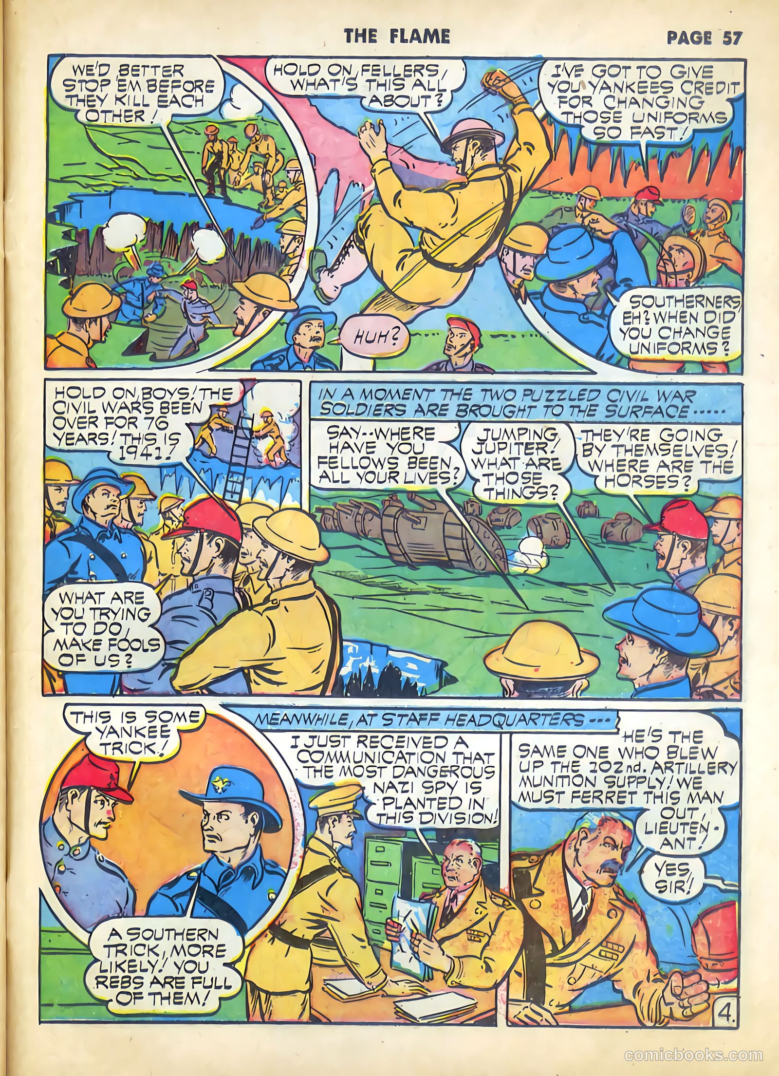 The Flame #7 (1941) — page 58 of 66