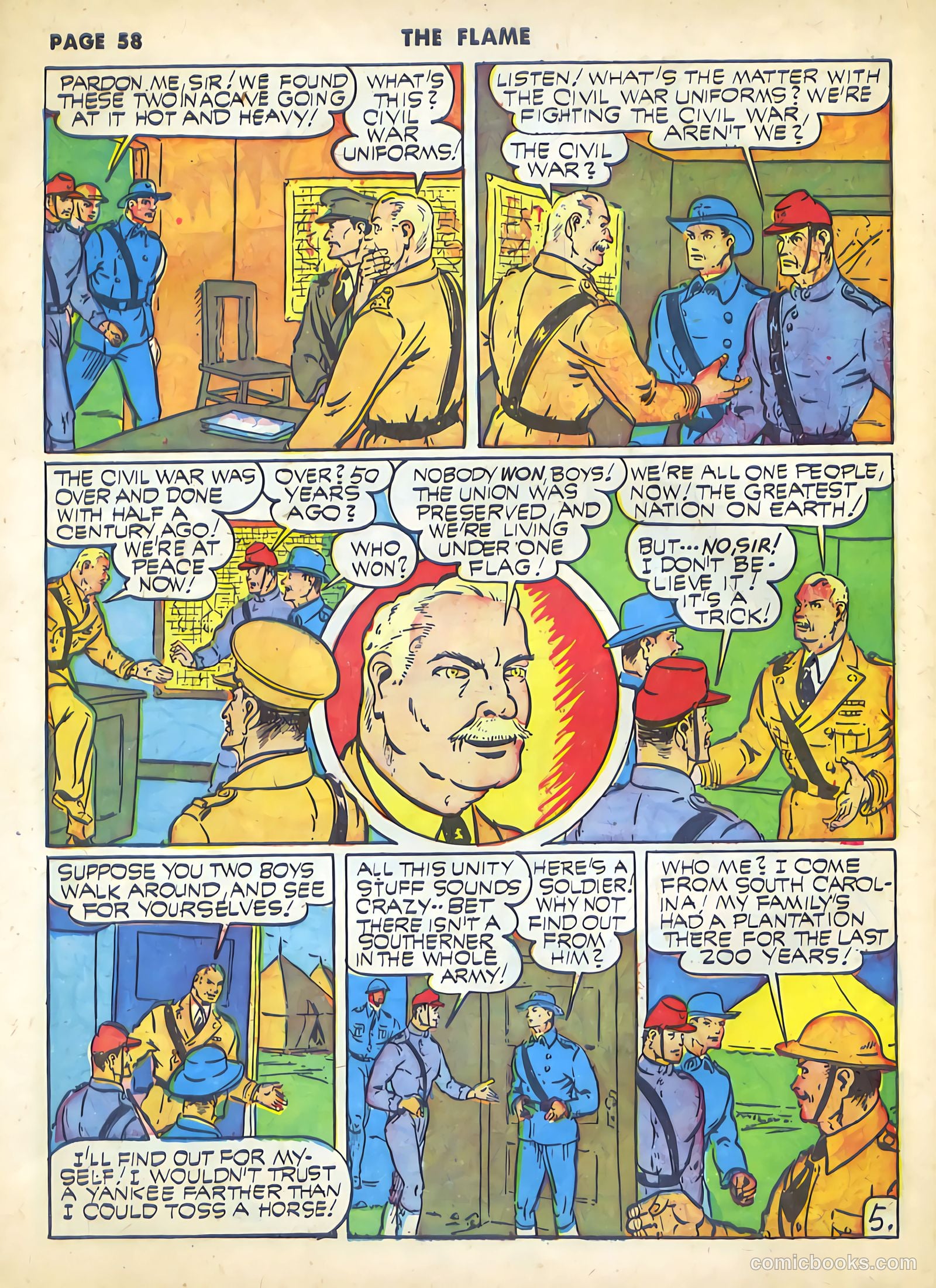 The Flame #7 (1941) — page 59 of 66