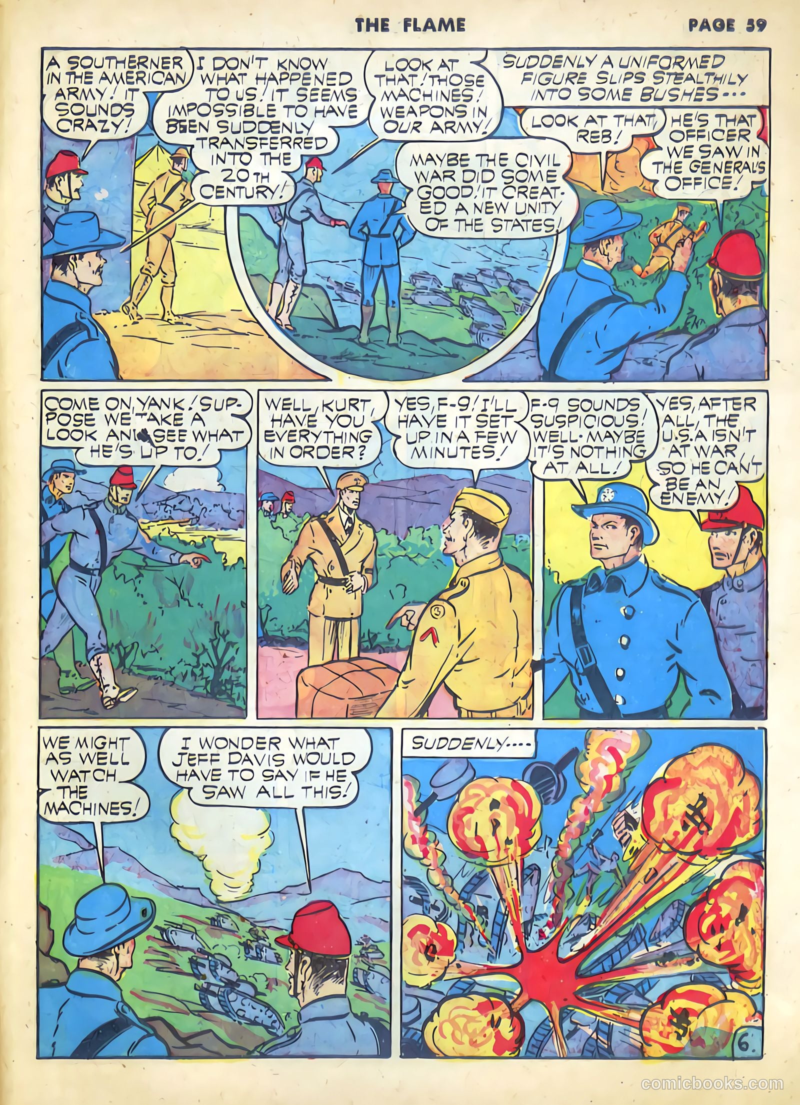 The Flame #7 (1941) — page 60 of 66