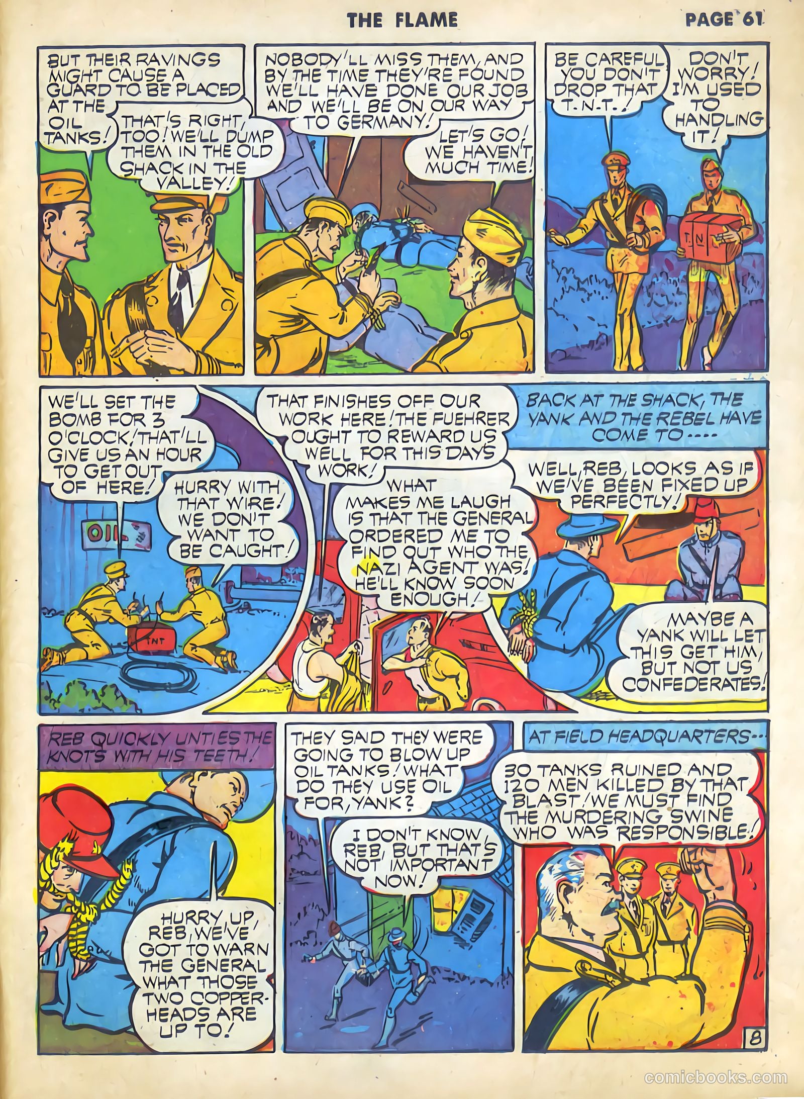 The Flame #7 (1941) — page 62 of 66
