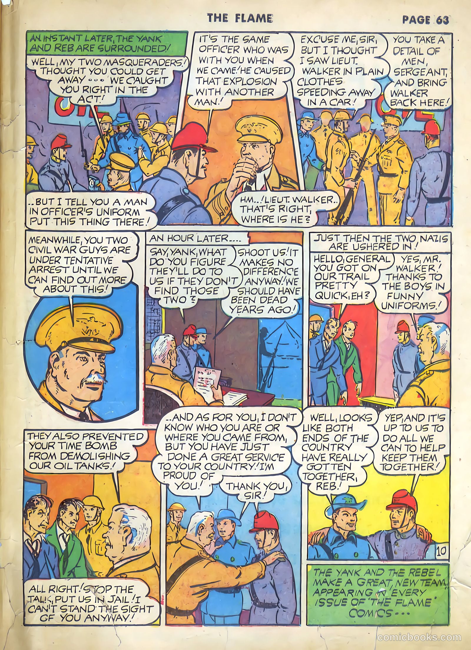 The Flame #7 (1941) — page 64 of 66
