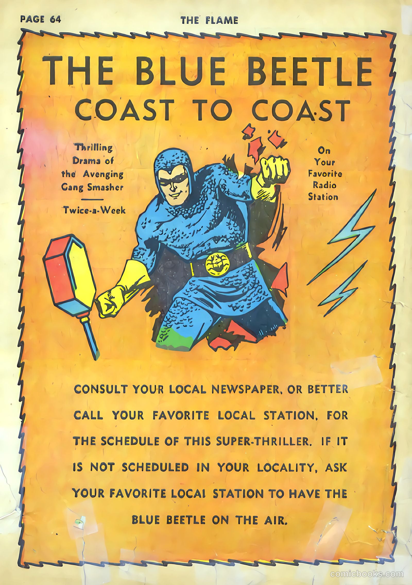 The Flame #7 (1941) — page 65 of 66