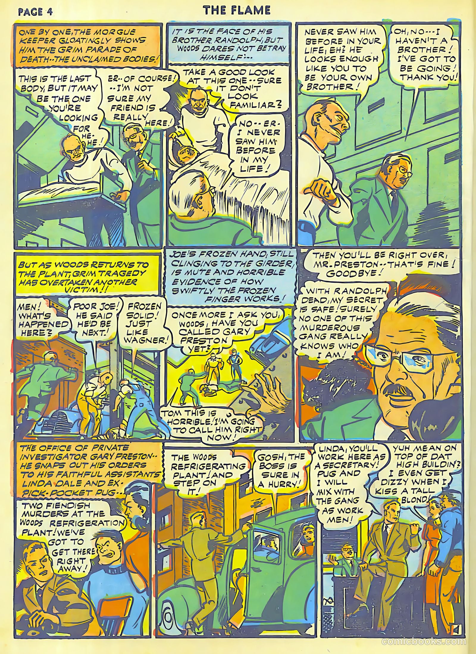 The Flame #8 (1942) — page 6 of 68