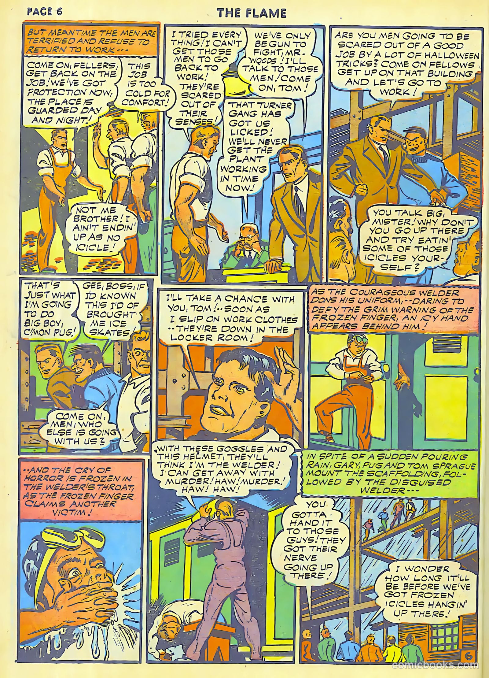The Flame #8 (1942) — page 8 of 68