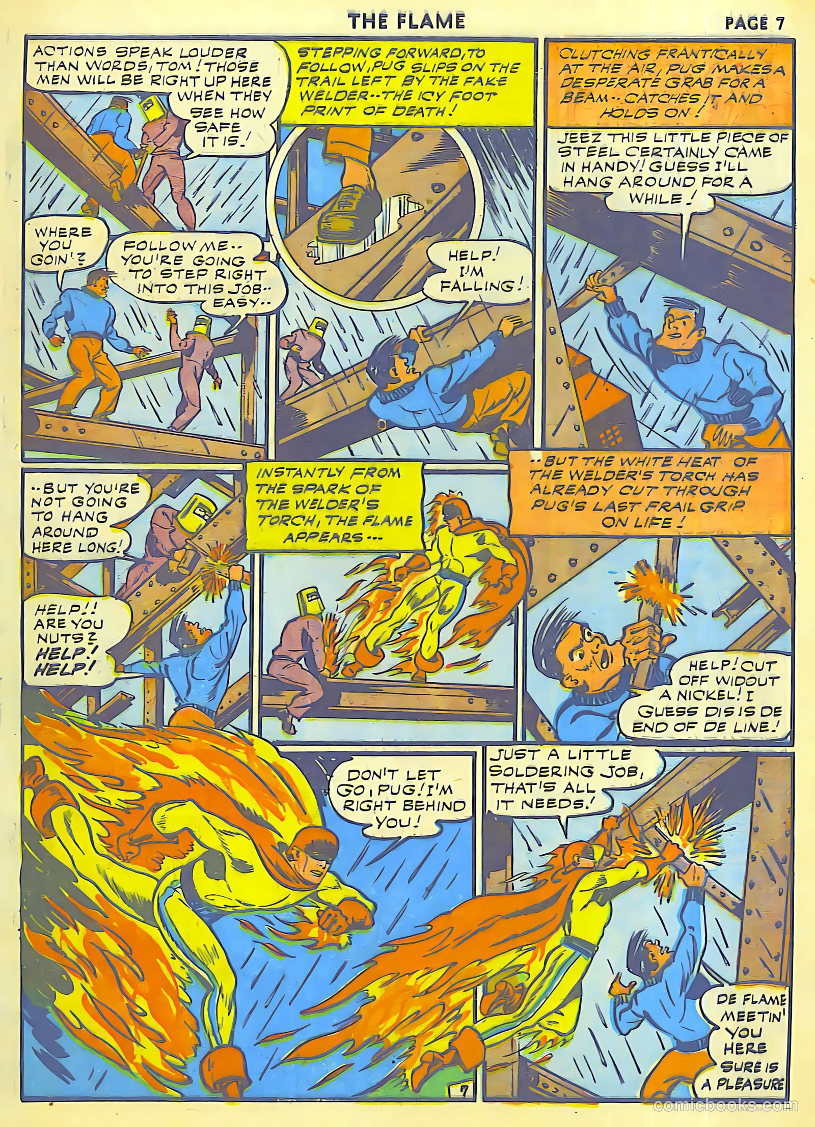 The Flame #8 (1942) — page 9 of 68