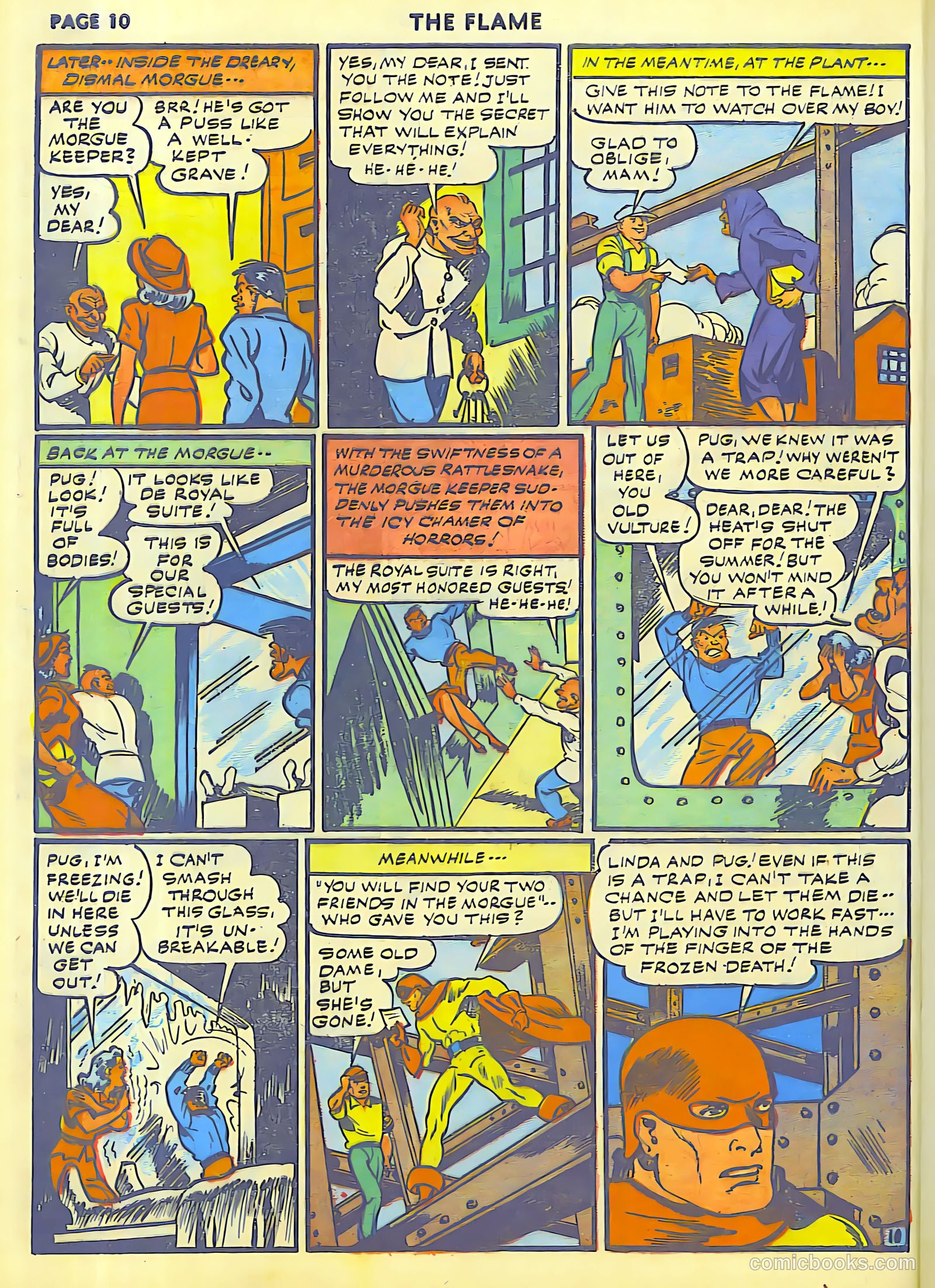 The Flame #8 (1942) — page 12 of 68