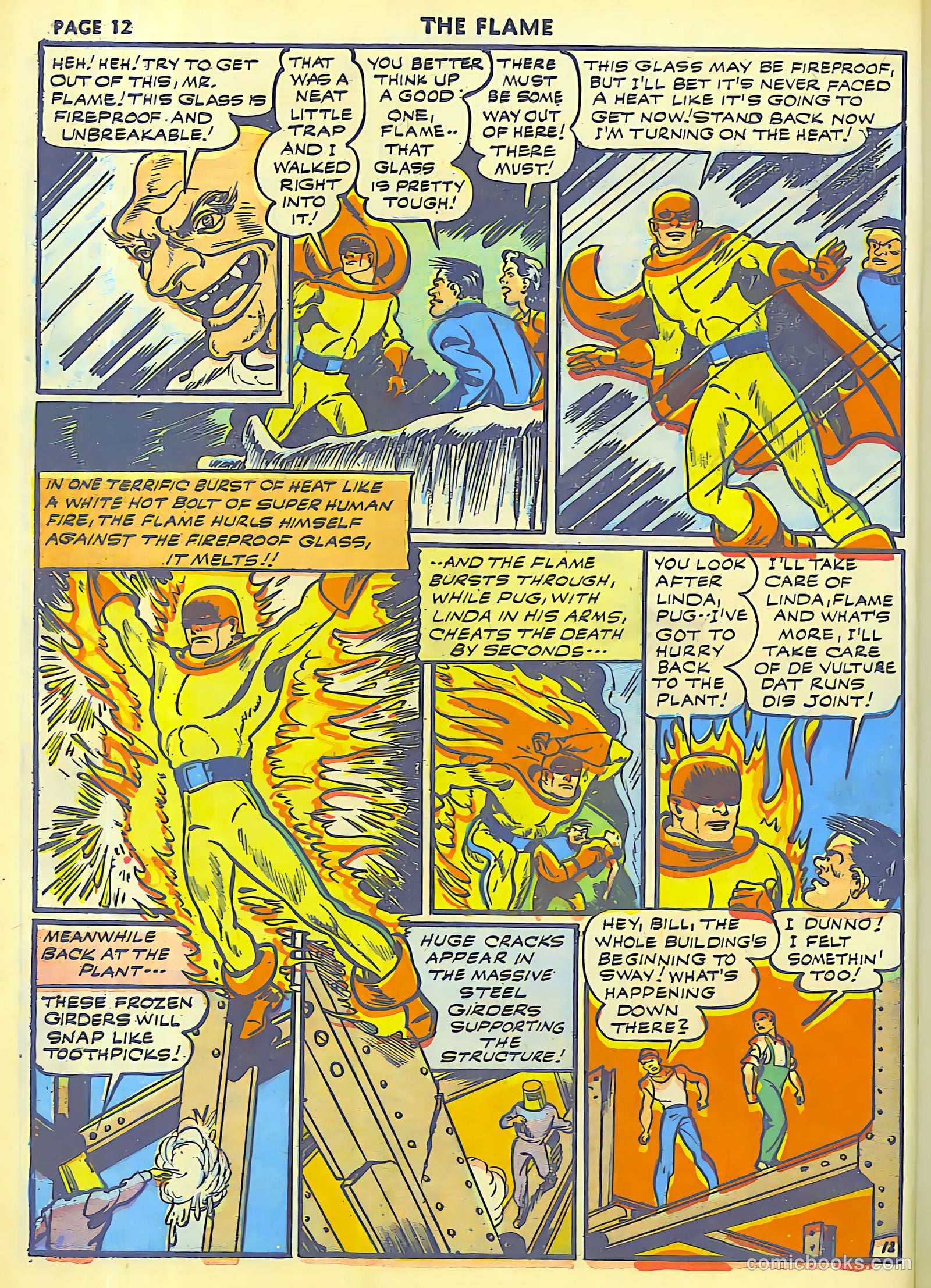 The Flame #8 (1942) — page 14 of 68