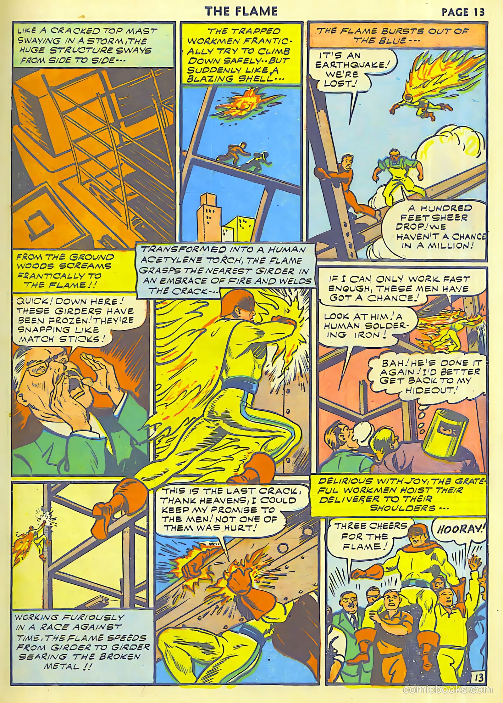 The Flame #8 (1942) — page 15 of 68
