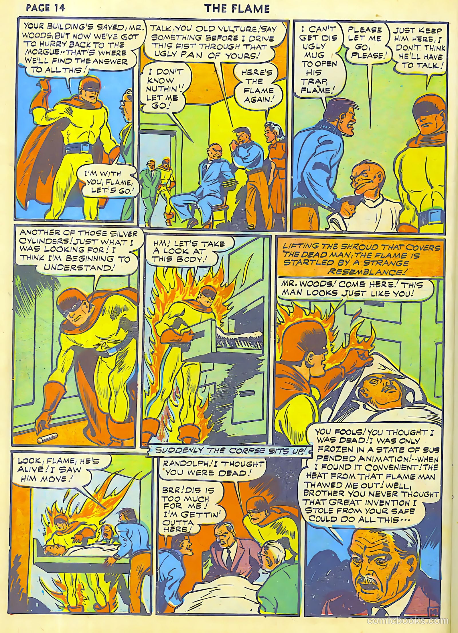 The Flame #8 (1942) — page 16 of 68
