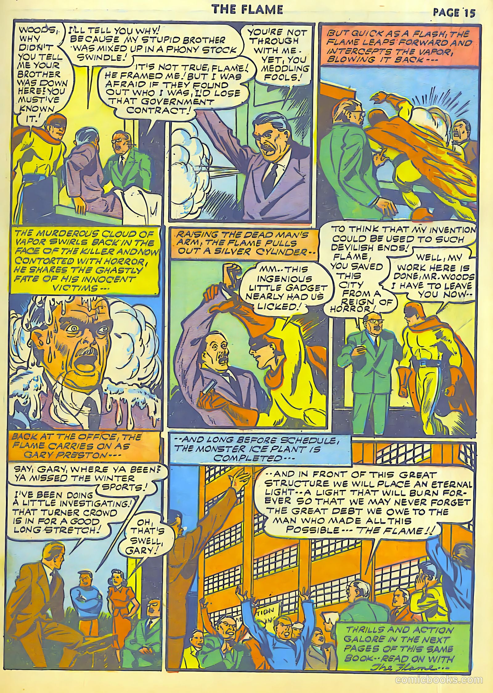 The Flame #8 (1942) — page 17 of 68