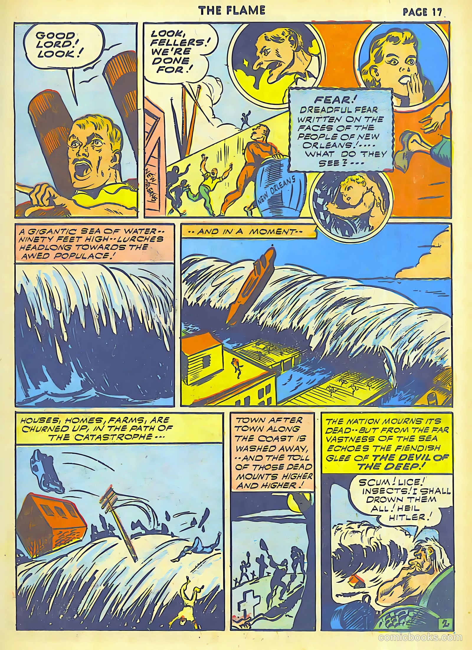 The Flame #8 (1942) — page 19 of 68