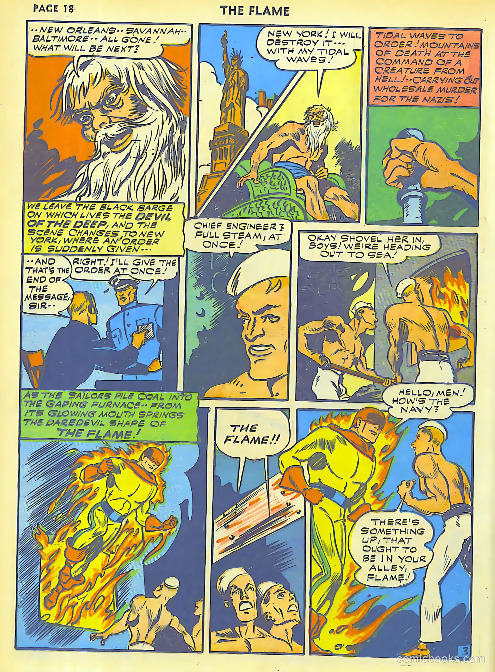 The Flame #8 (1942) — page 20 of 68