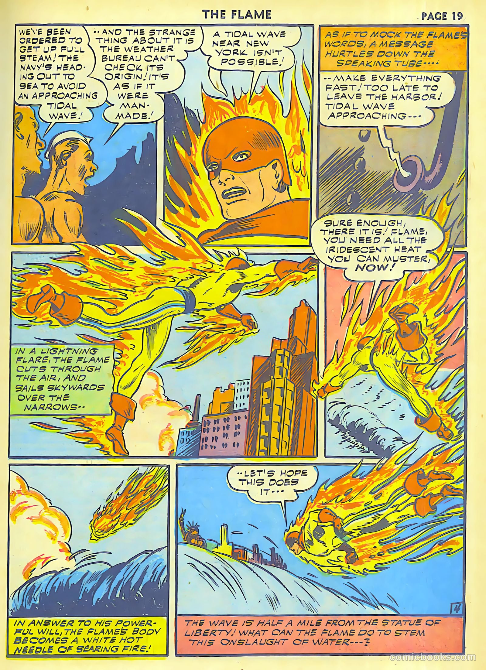 The Flame #8 (1942) — page 21 of 68