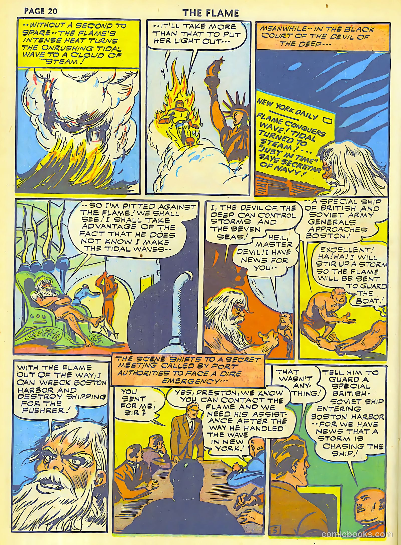 The Flame #8 (1942) — page 22 of 68