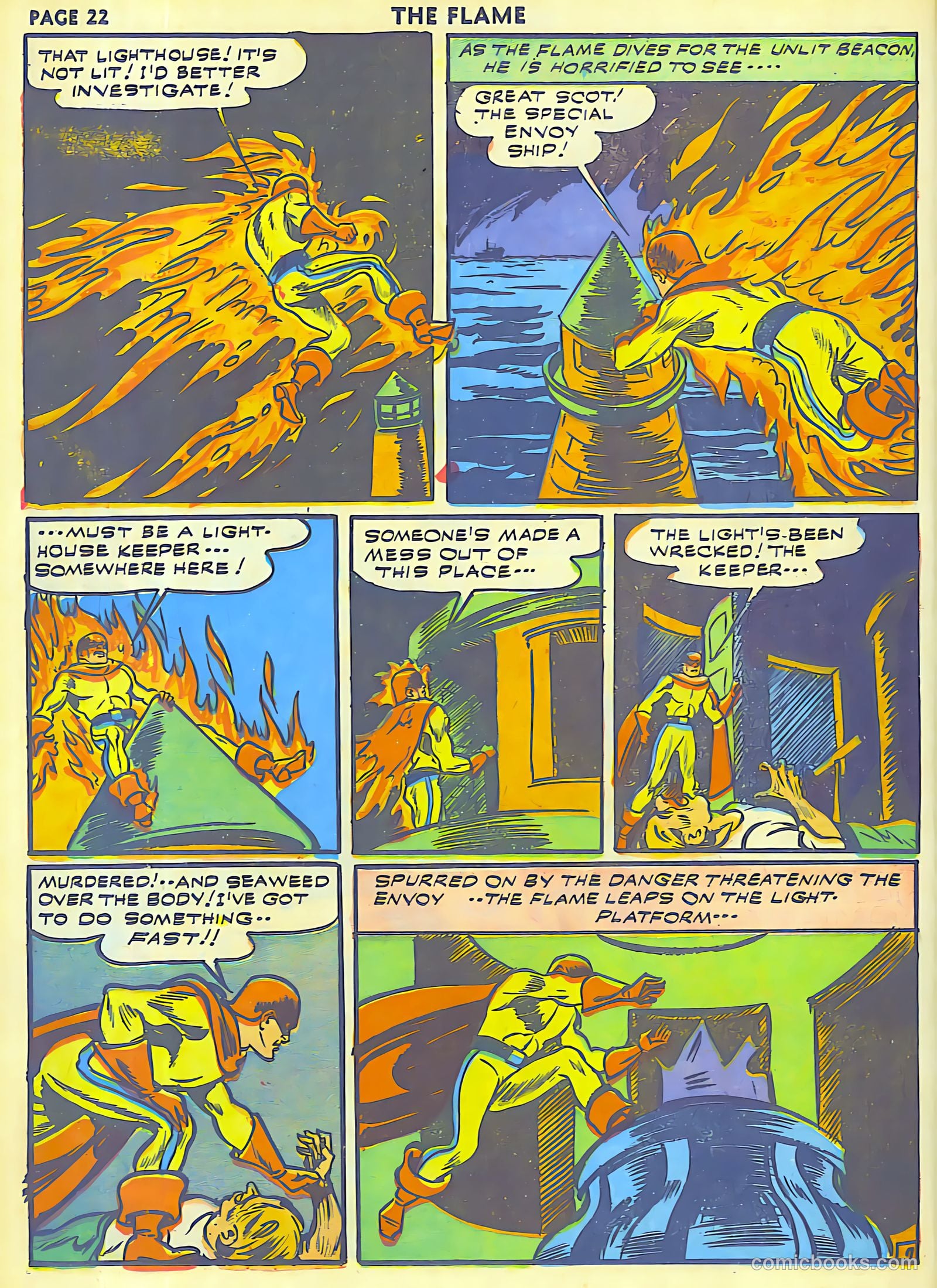 The Flame #8 (1942) — page 24 of 68
