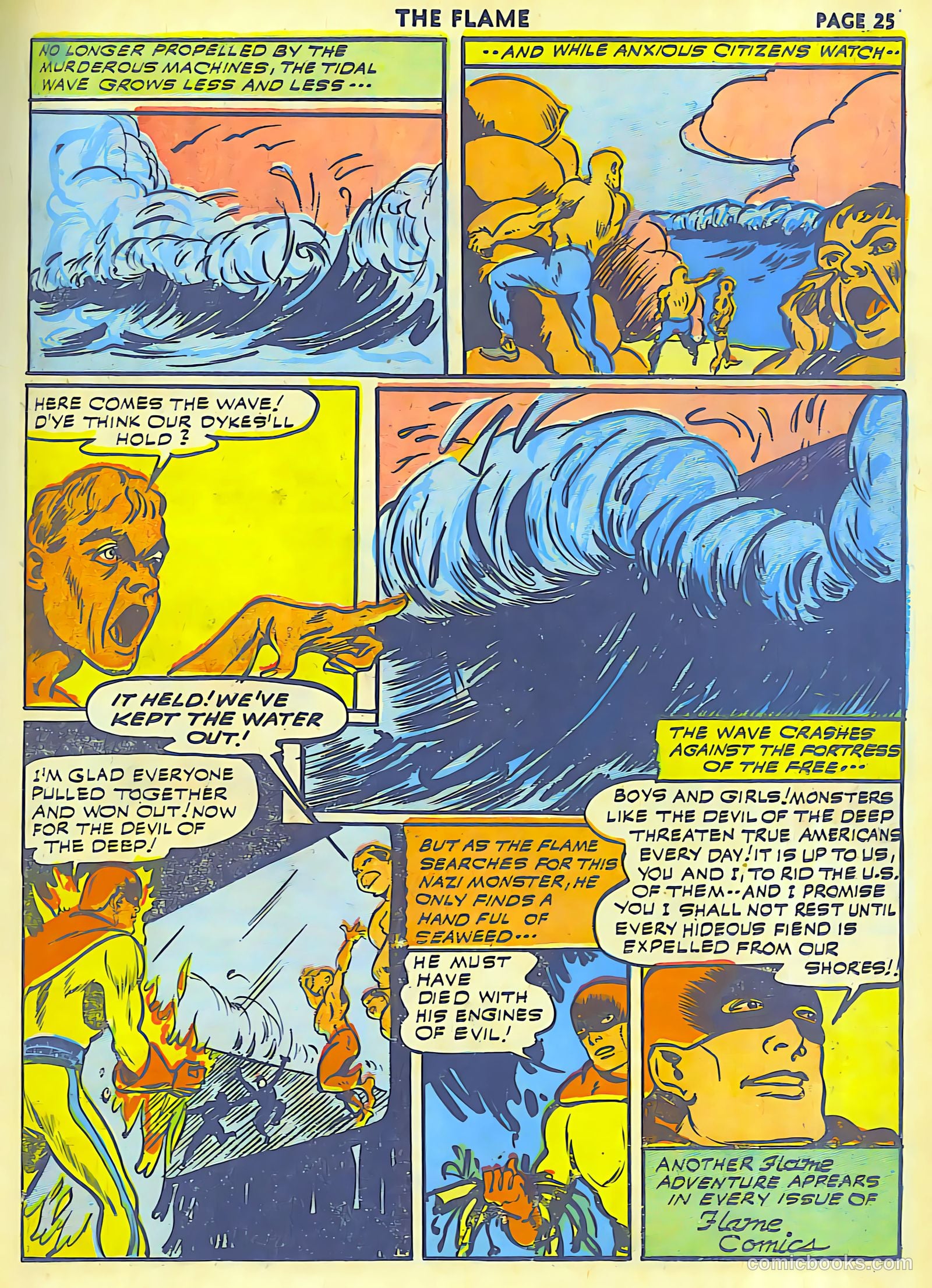 The Flame #8 (1942) — page 27 of 68