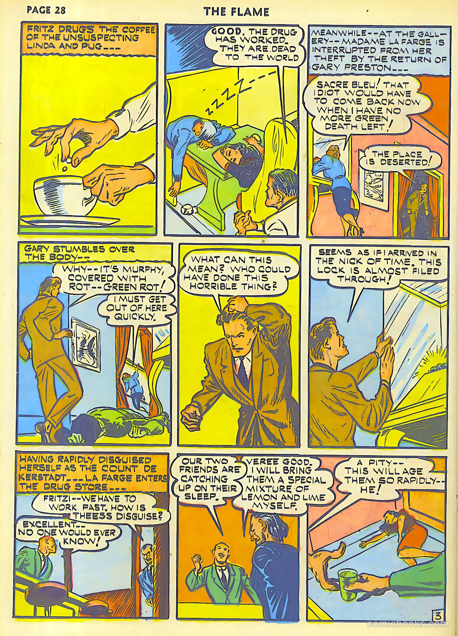 The Flame #8 (1942) — page 30 of 68